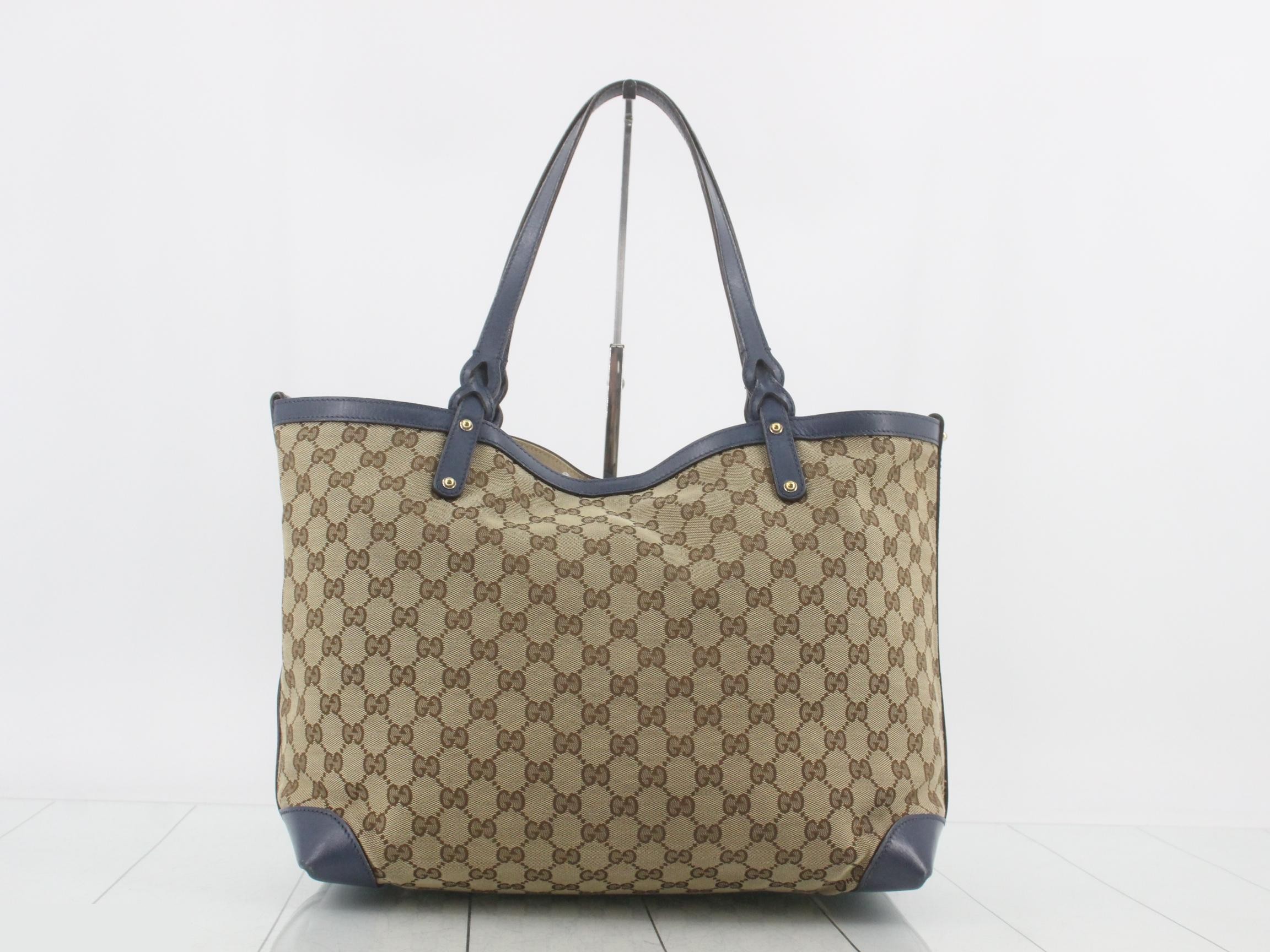 GG Canvas Tote Bag with Pouch — view 2