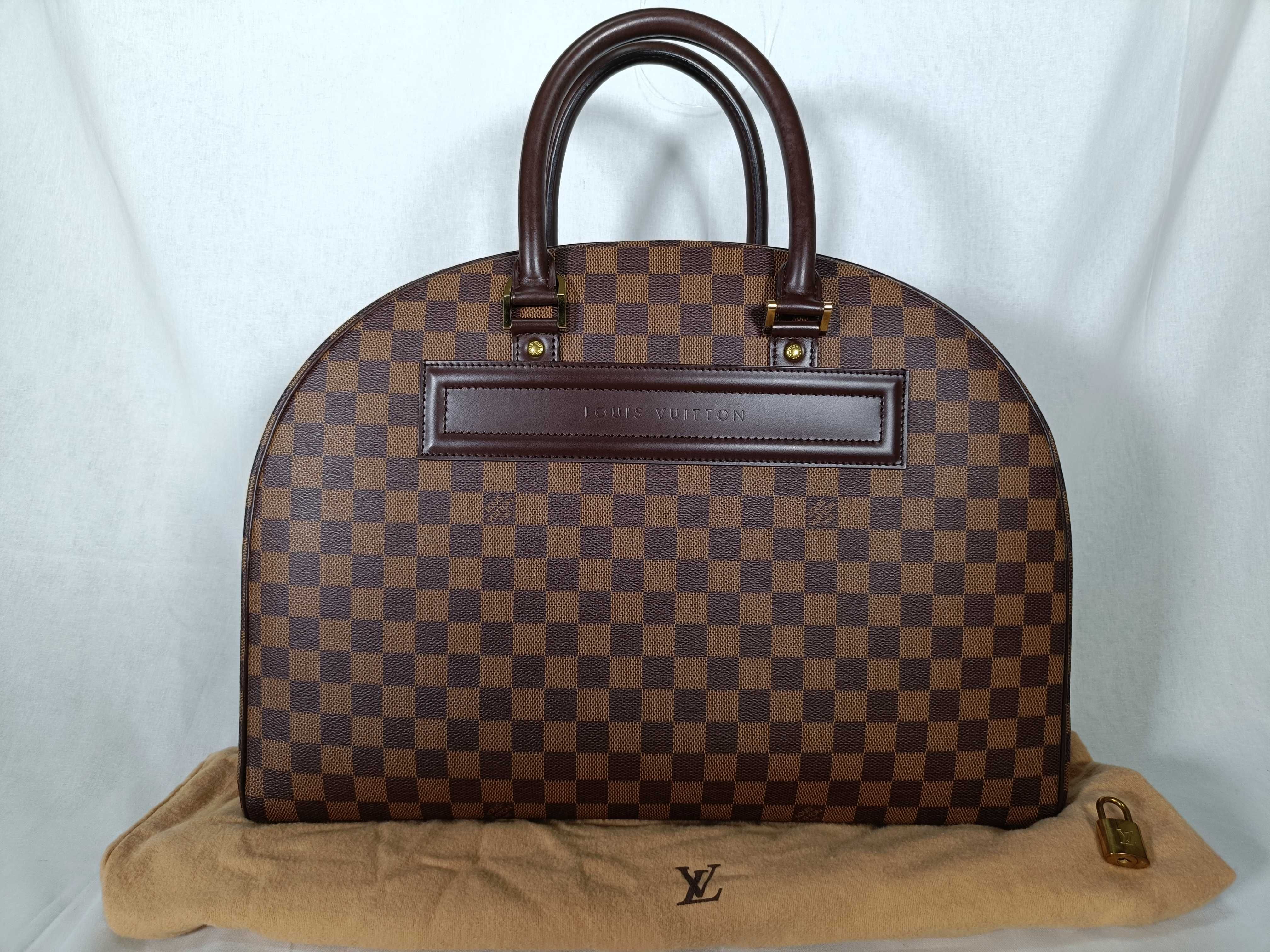 Damier Nolita 24 N41454 Brown Tote Bag
