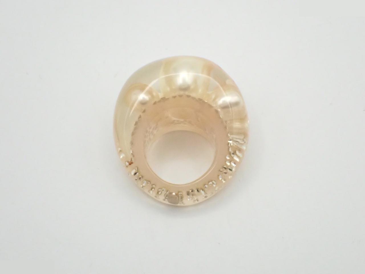 Ring, Coco Mark, Pearl, #12.5 — view 3