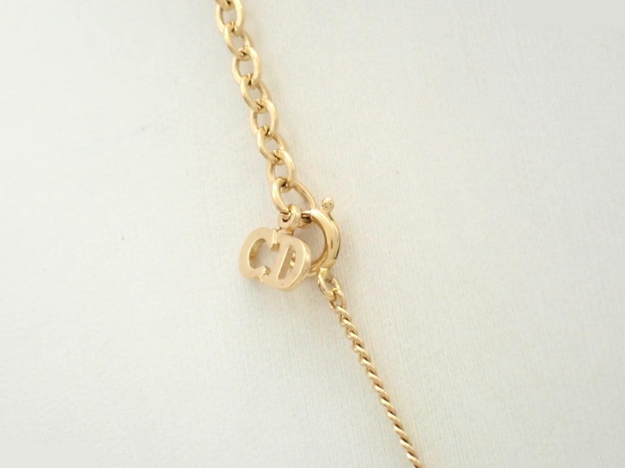 Gold necklace, chain approximately 44cm — view 2