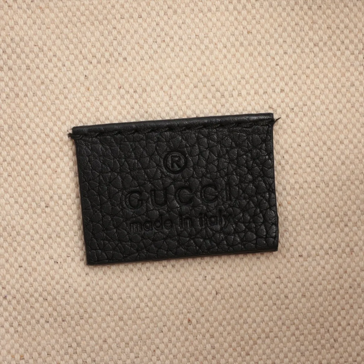 logo print leather body bag black 530412 — view 7