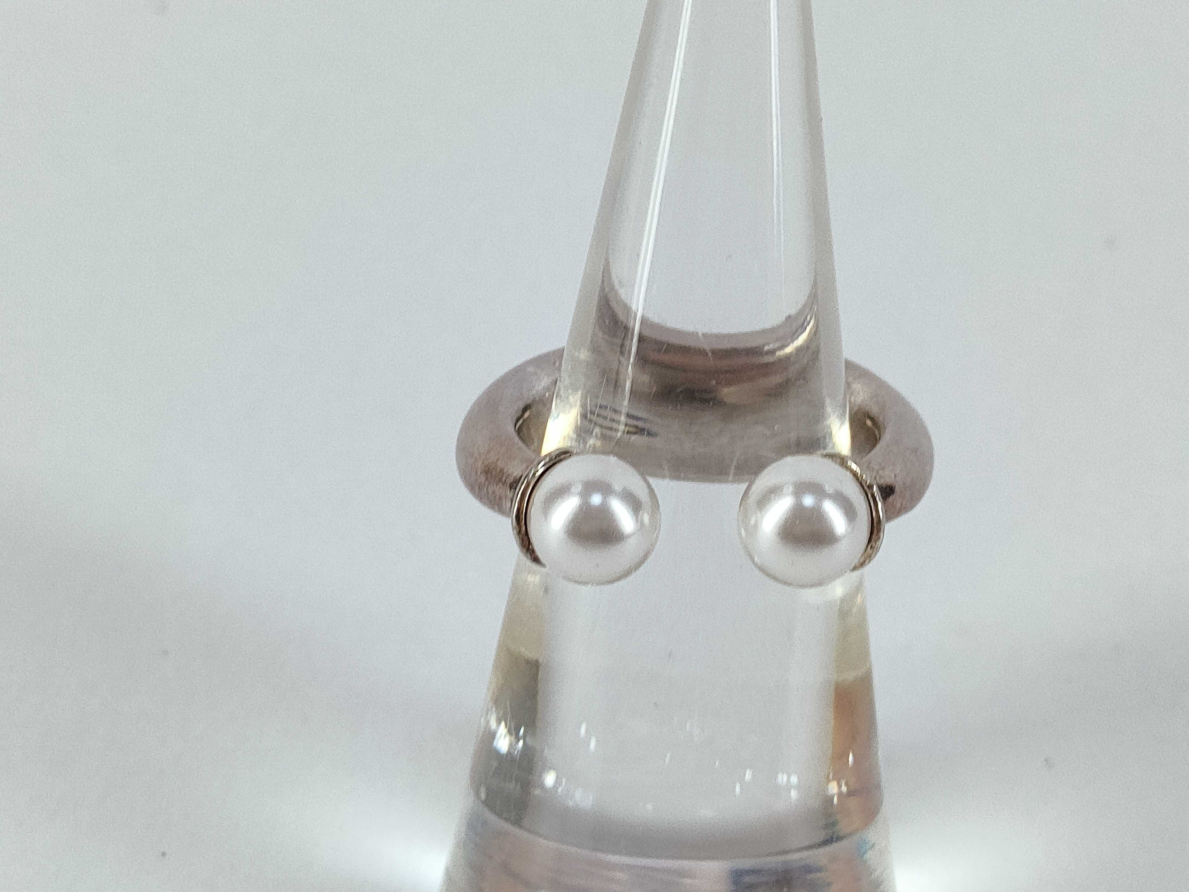 Tribal Pearl Ring, Size S