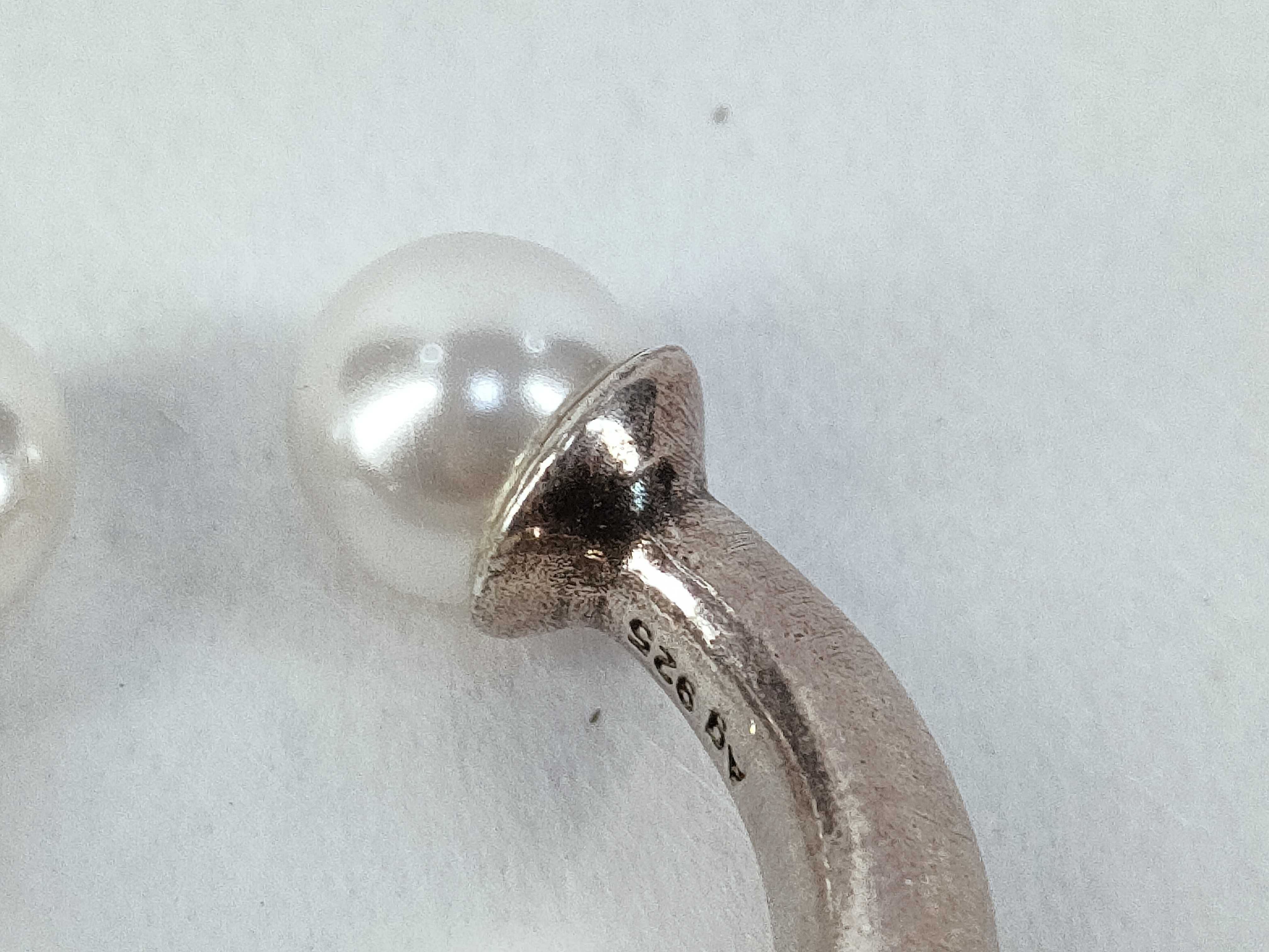 Tribal Pearl Ring, Size S — view 8