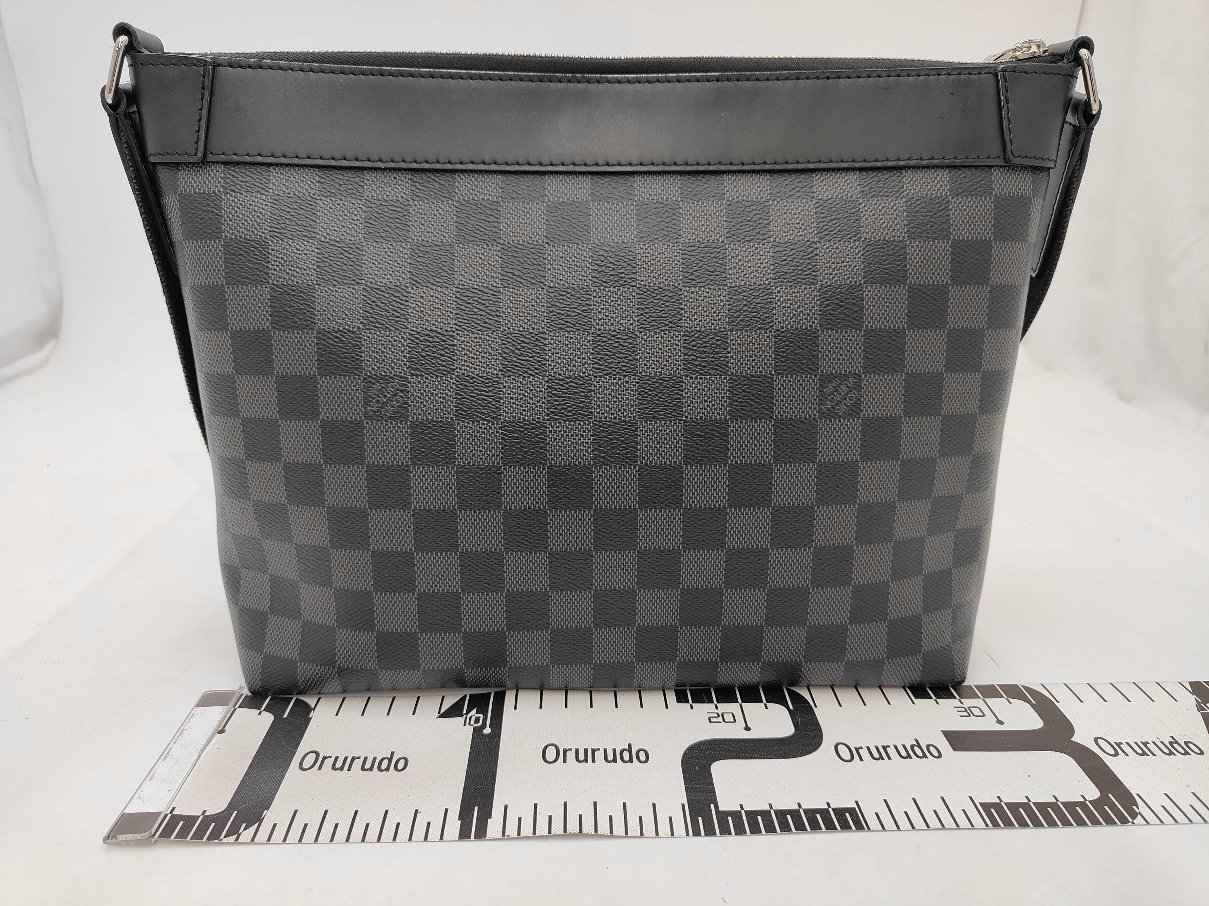 Damier Graphite Mick PM NM Shoulder Bag — view 2