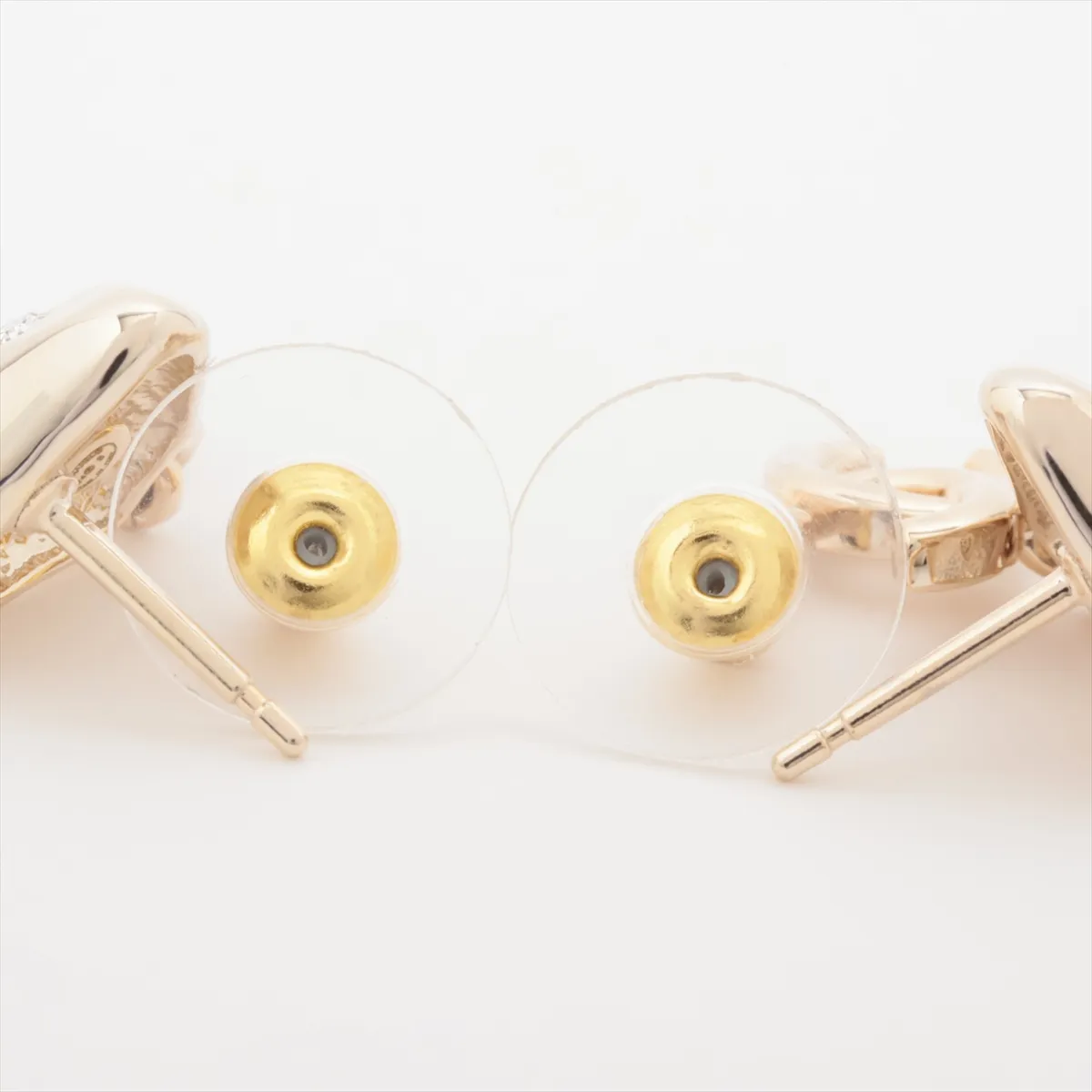 Cocomark B24B Earrings (for both ears) GP x Rhinestone Gold — view 4