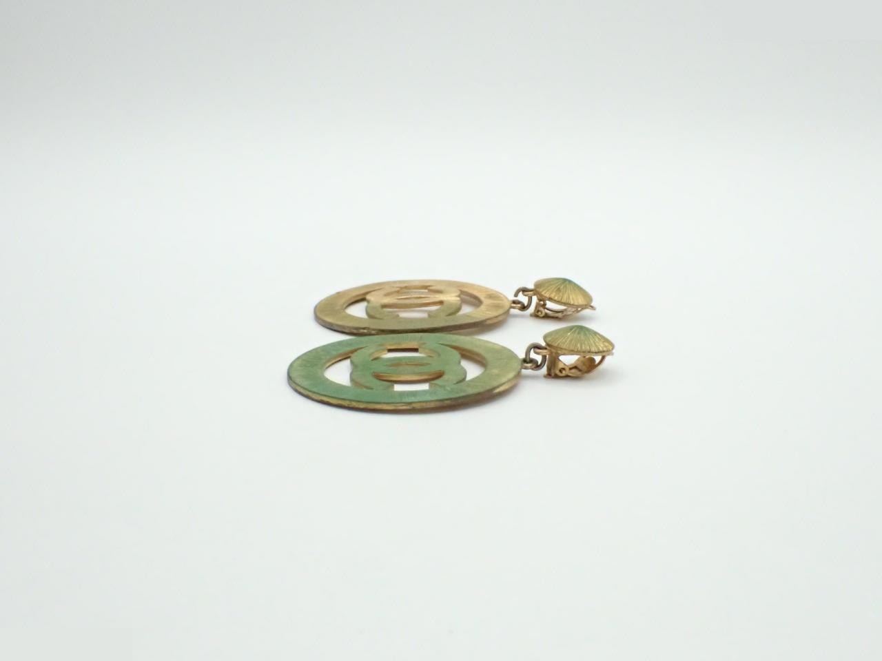 Coco Mark Earrings 93P GP Earrings — view 3