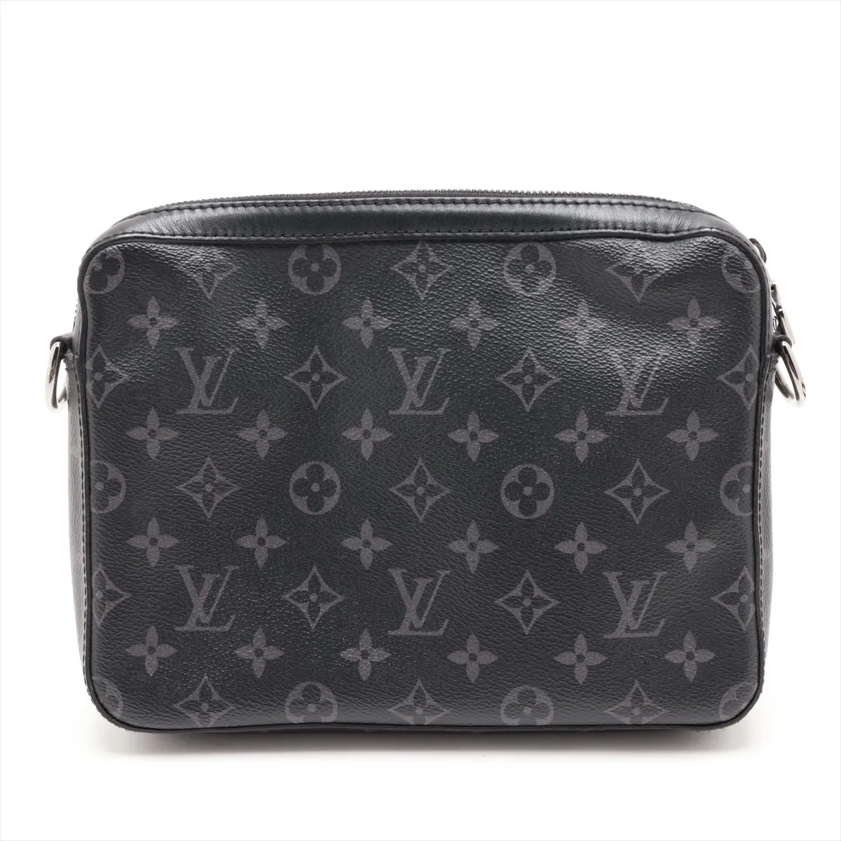 Monogram Eclipse Trio Messenger M69443 Black (RFID detected) — view 2