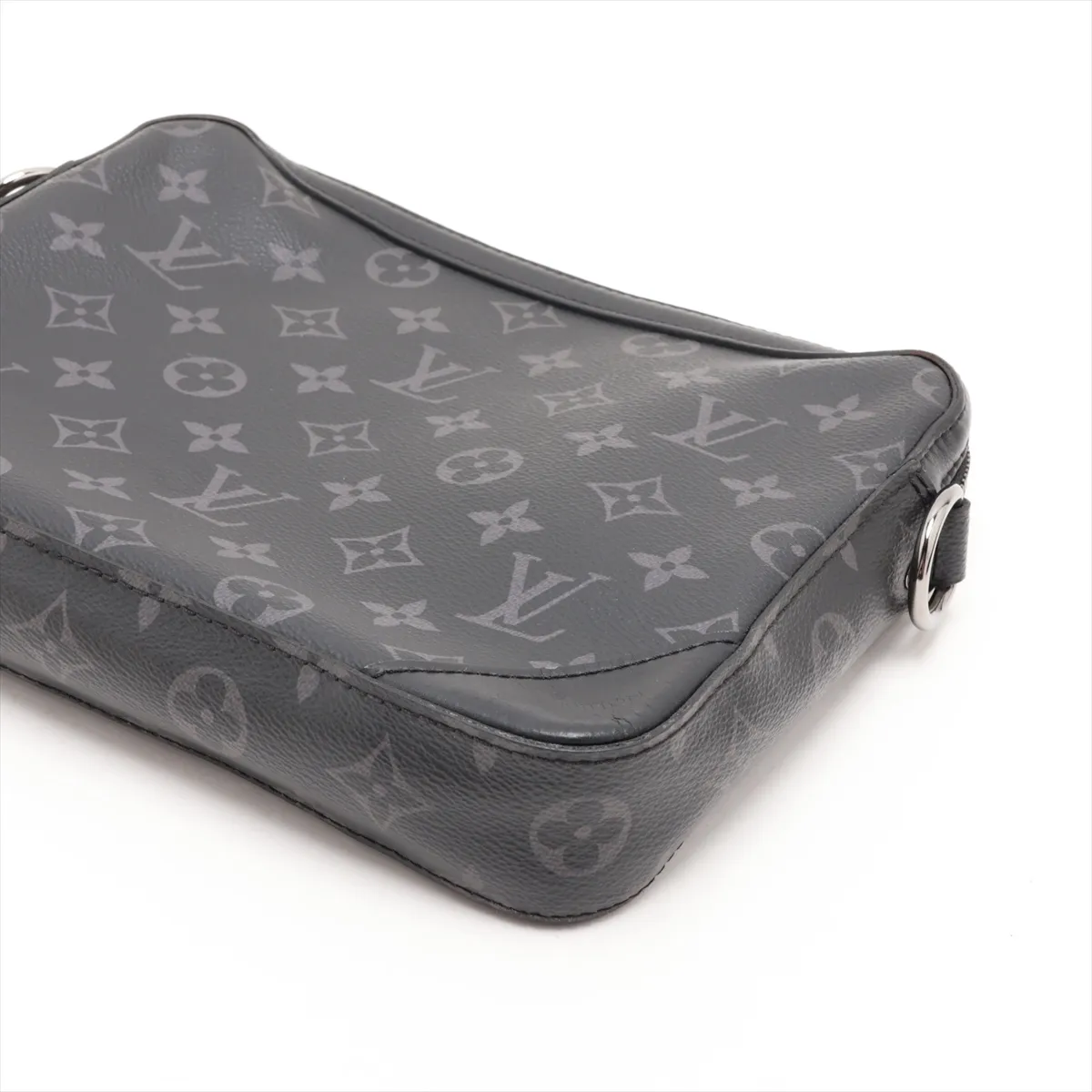 Monogram Eclipse Trio Messenger M69443 Black (RFID detected) — view 3