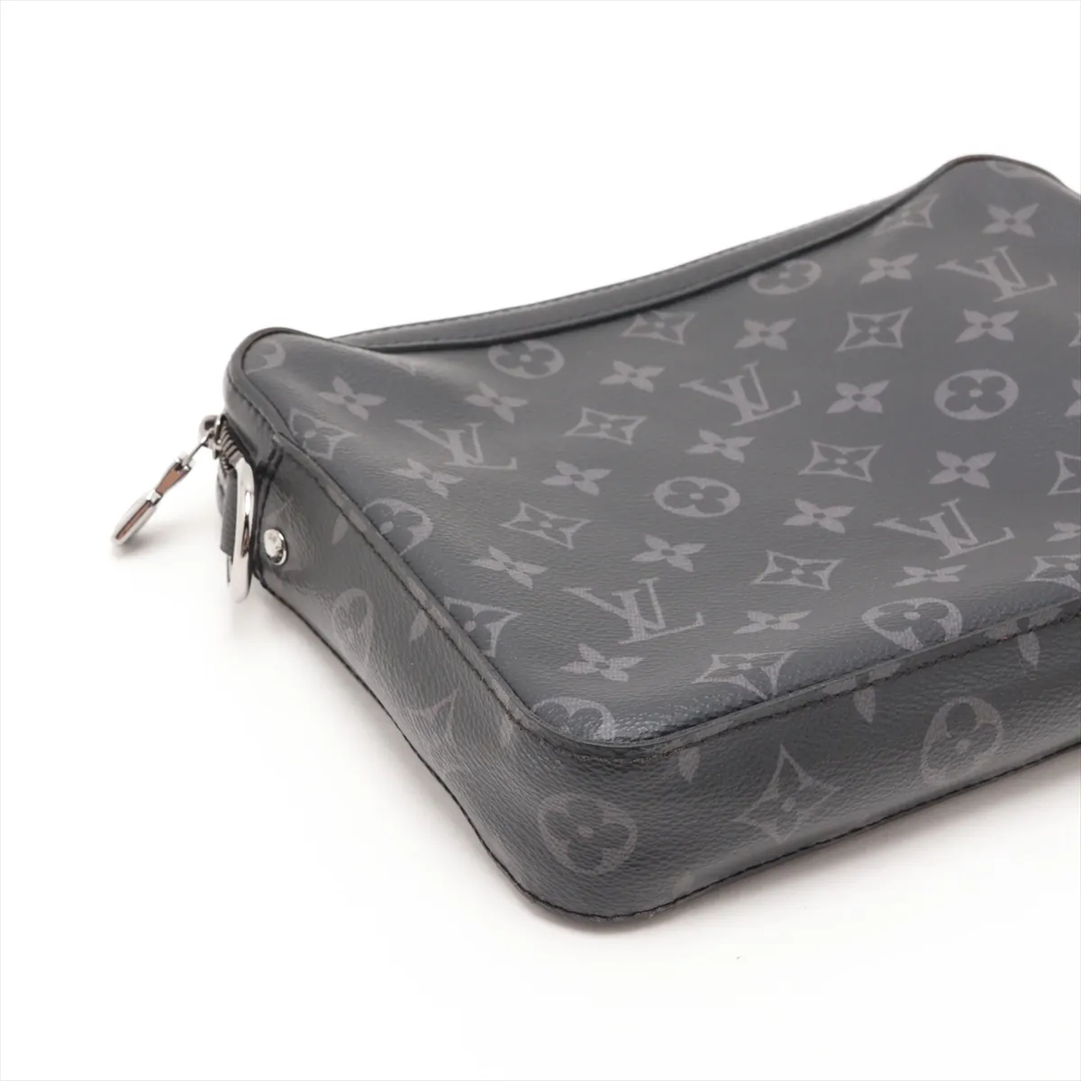 Monogram Eclipse Trio Messenger M69443 Black (RFID detected) — view 4
