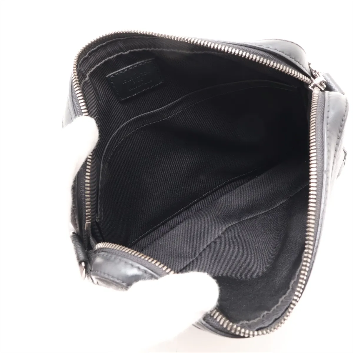 Monogram Eclipse Trio Messenger M69443 Black (RFID detected) — view 6