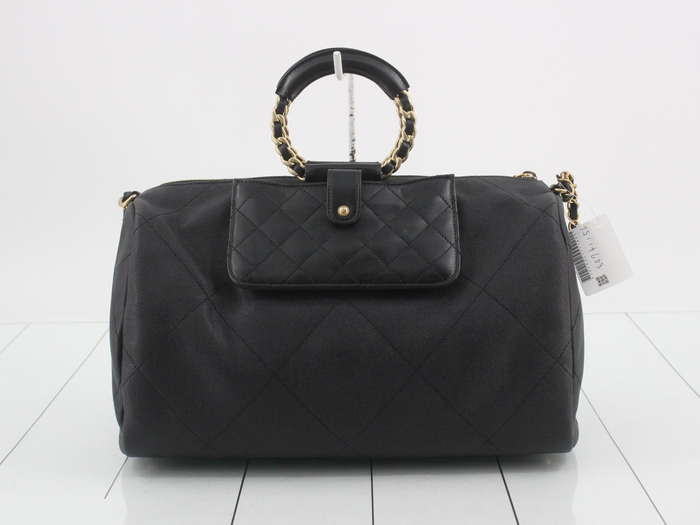 Caviar skin (bag) Boston handbag — view 2