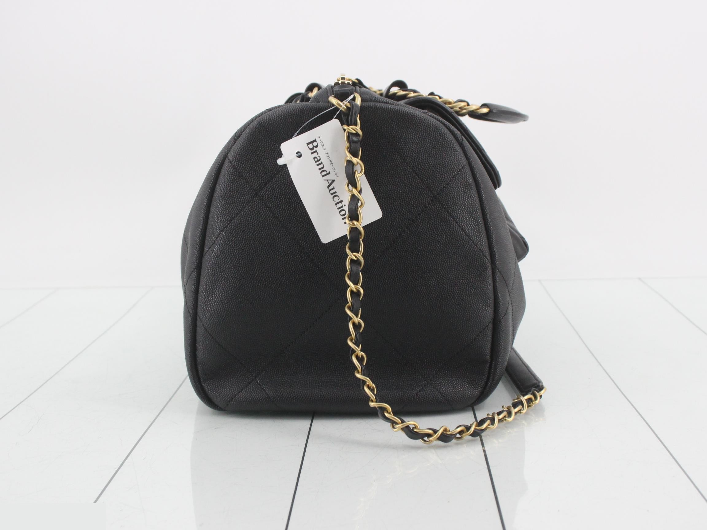 Caviar skin (bag) Boston handbag — view 4
