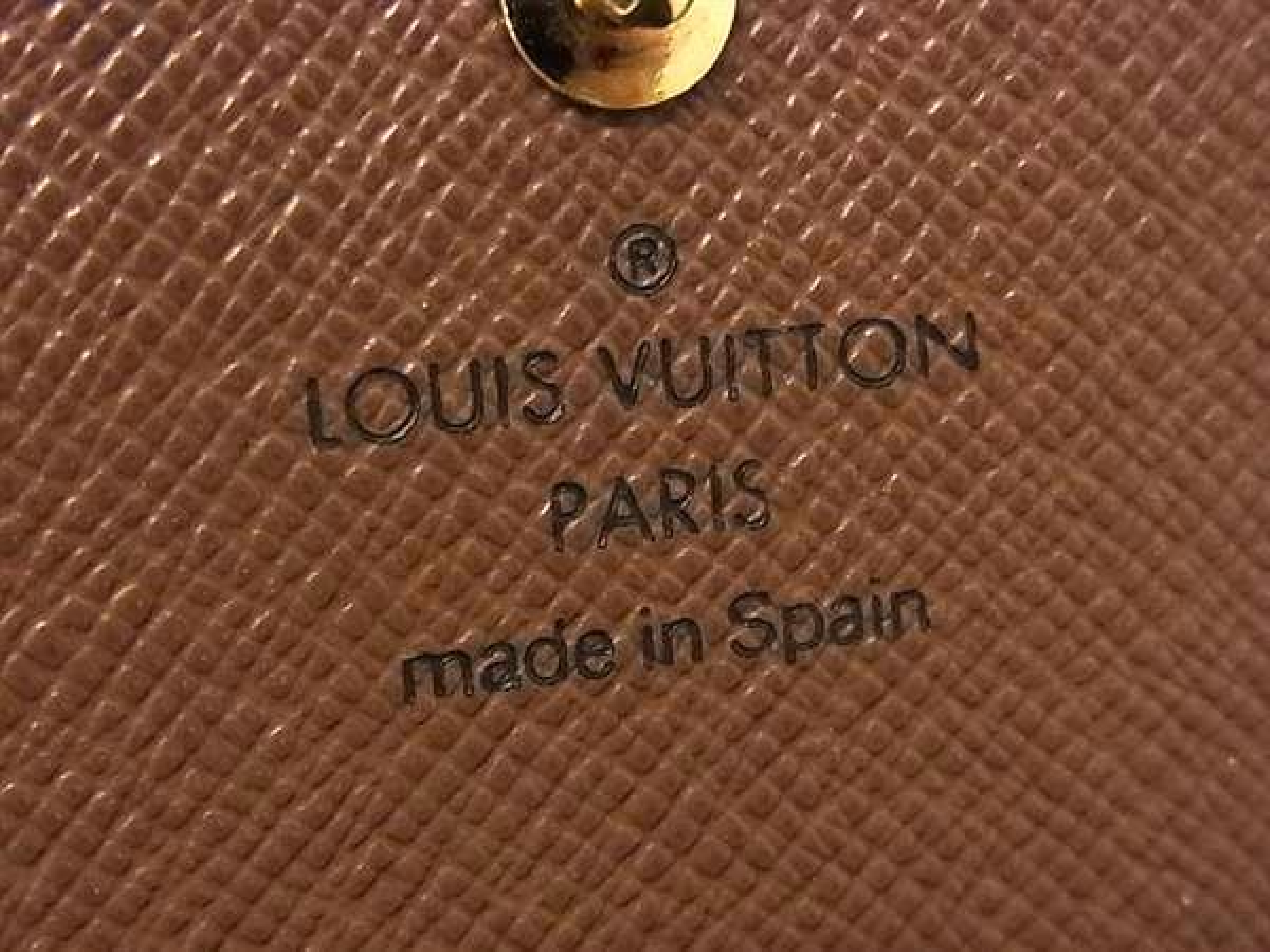 M61736 Monogram Portefeuille Tresor Bi-fold Wallet with Coin Purse, Brown (HD0686) — view 6