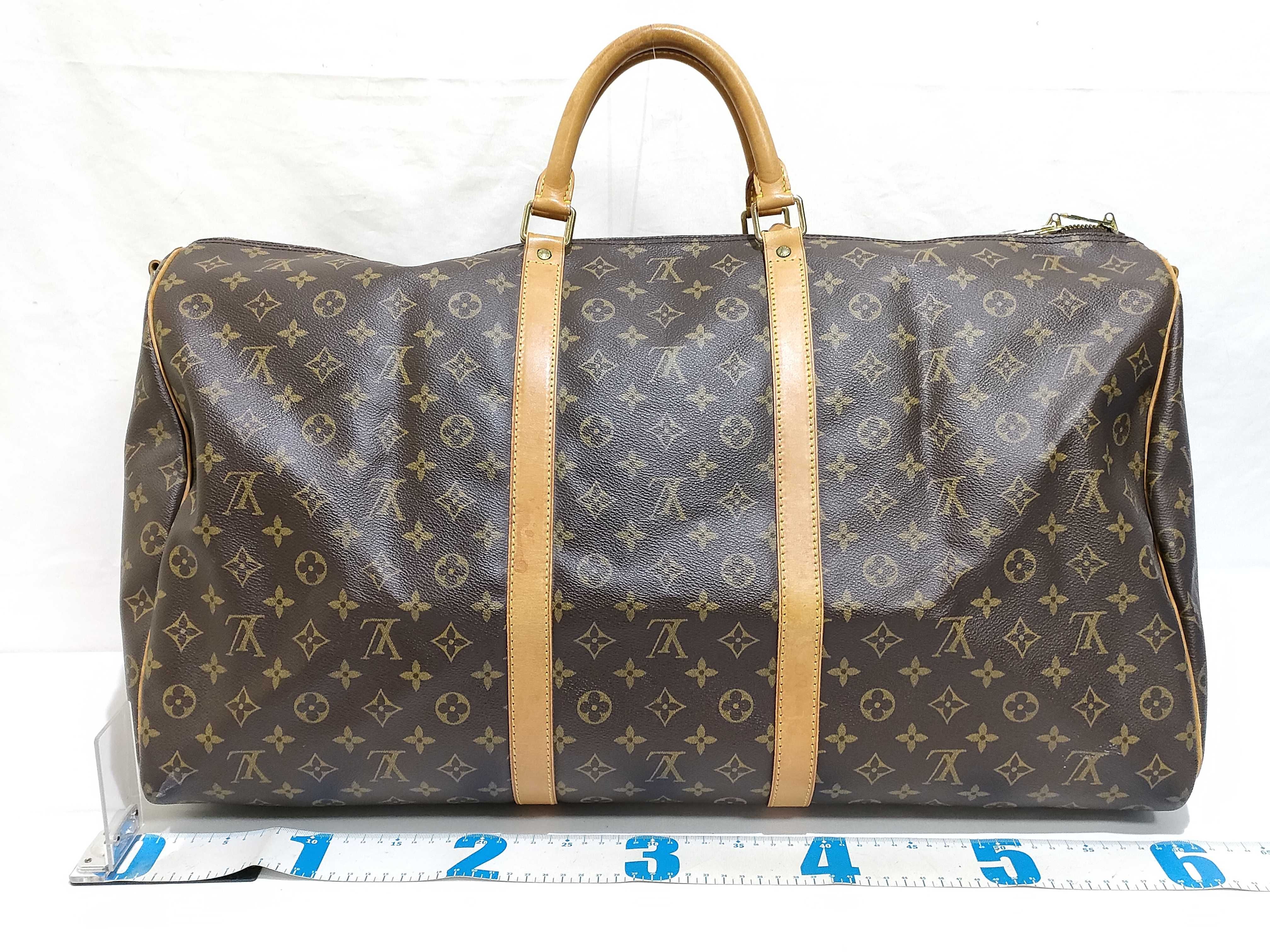 Monogram Keepall 60 M41422 VI1914 Boston Bag — view 2