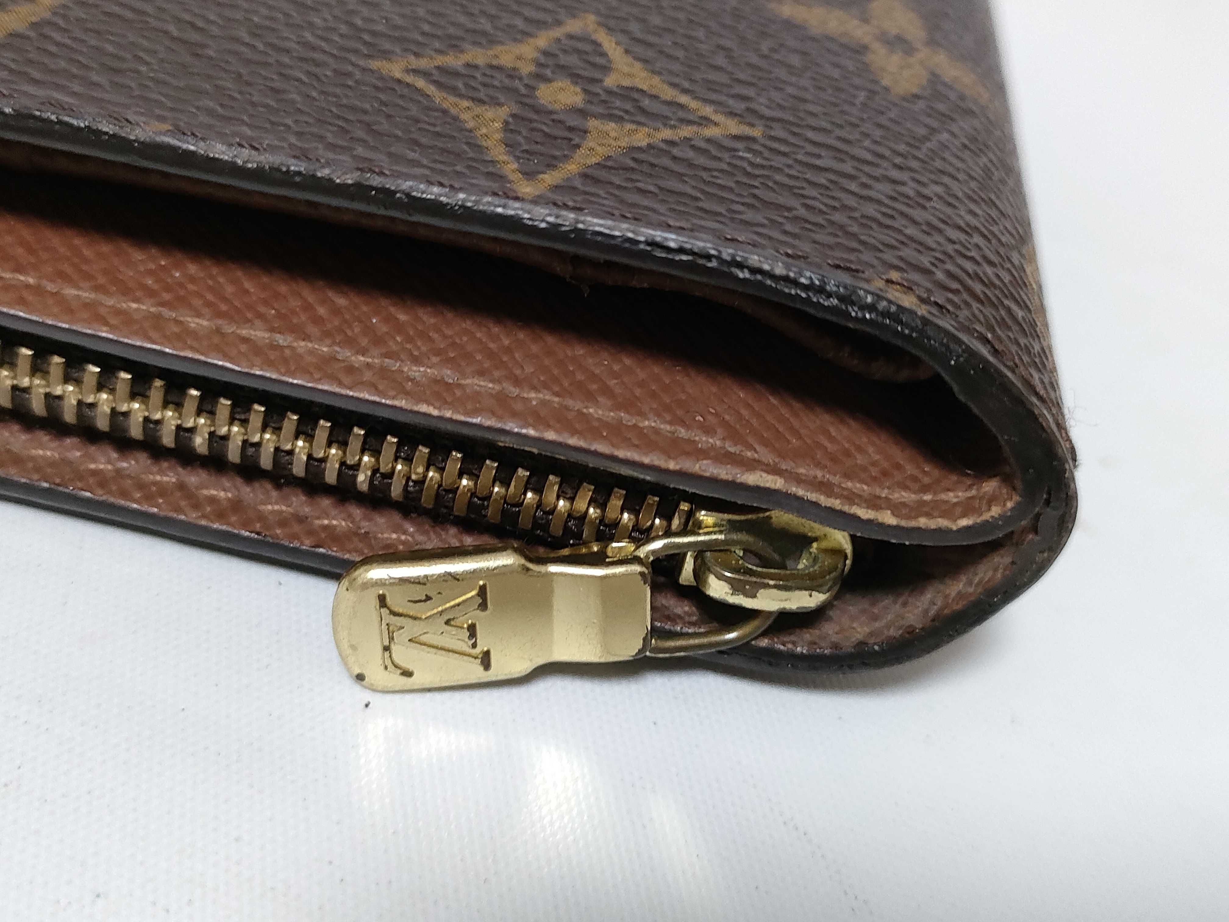 Monogram Louis Vuitton Monogram / Compact Zip M61667 CA0043 Folding Wallet PVC Wallet — view 7