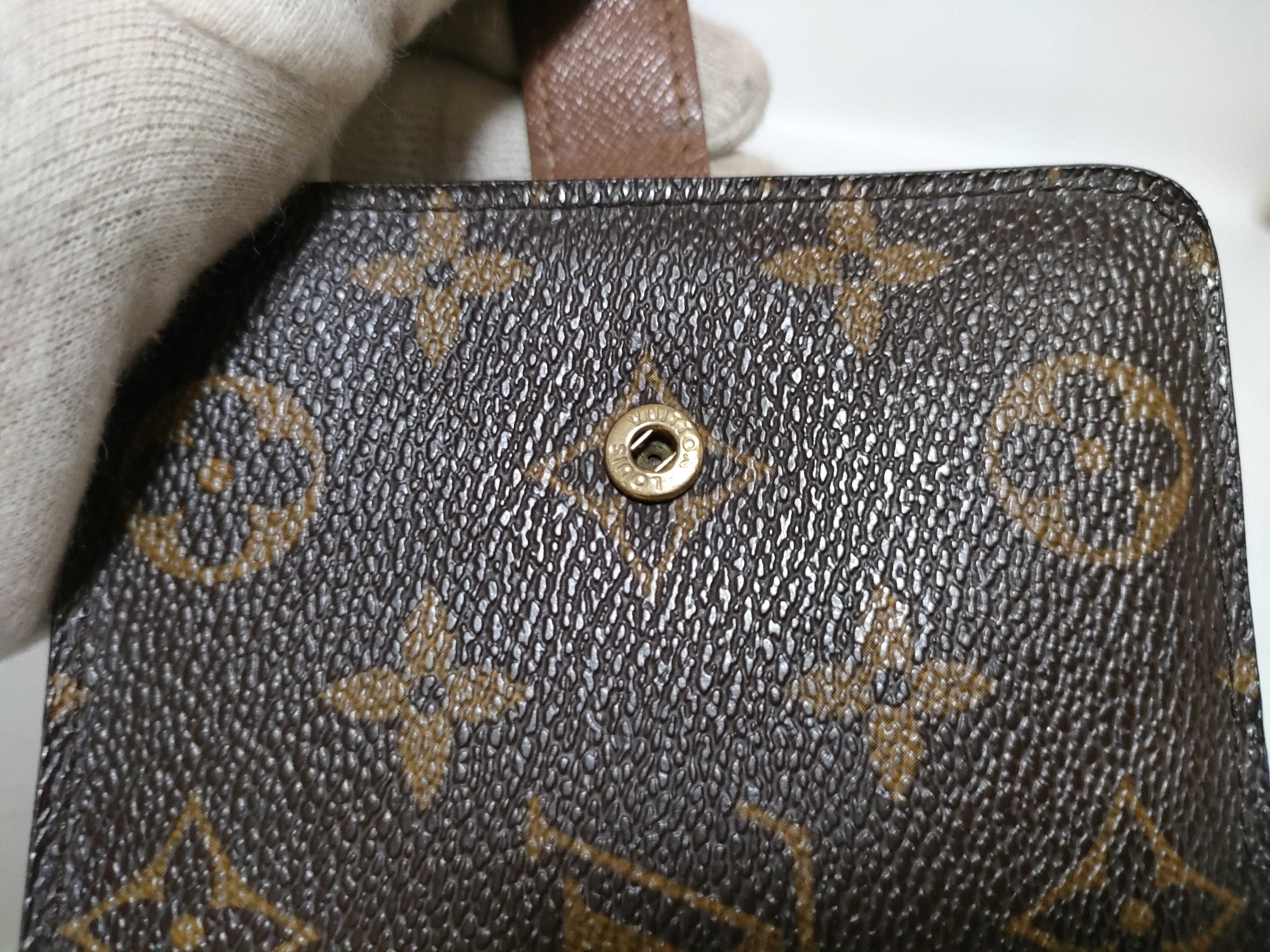 Monogram Louis Vuitton Monogram / Compact Zip M61667 CA0043 Folding Wallet PVC Wallet — view 8