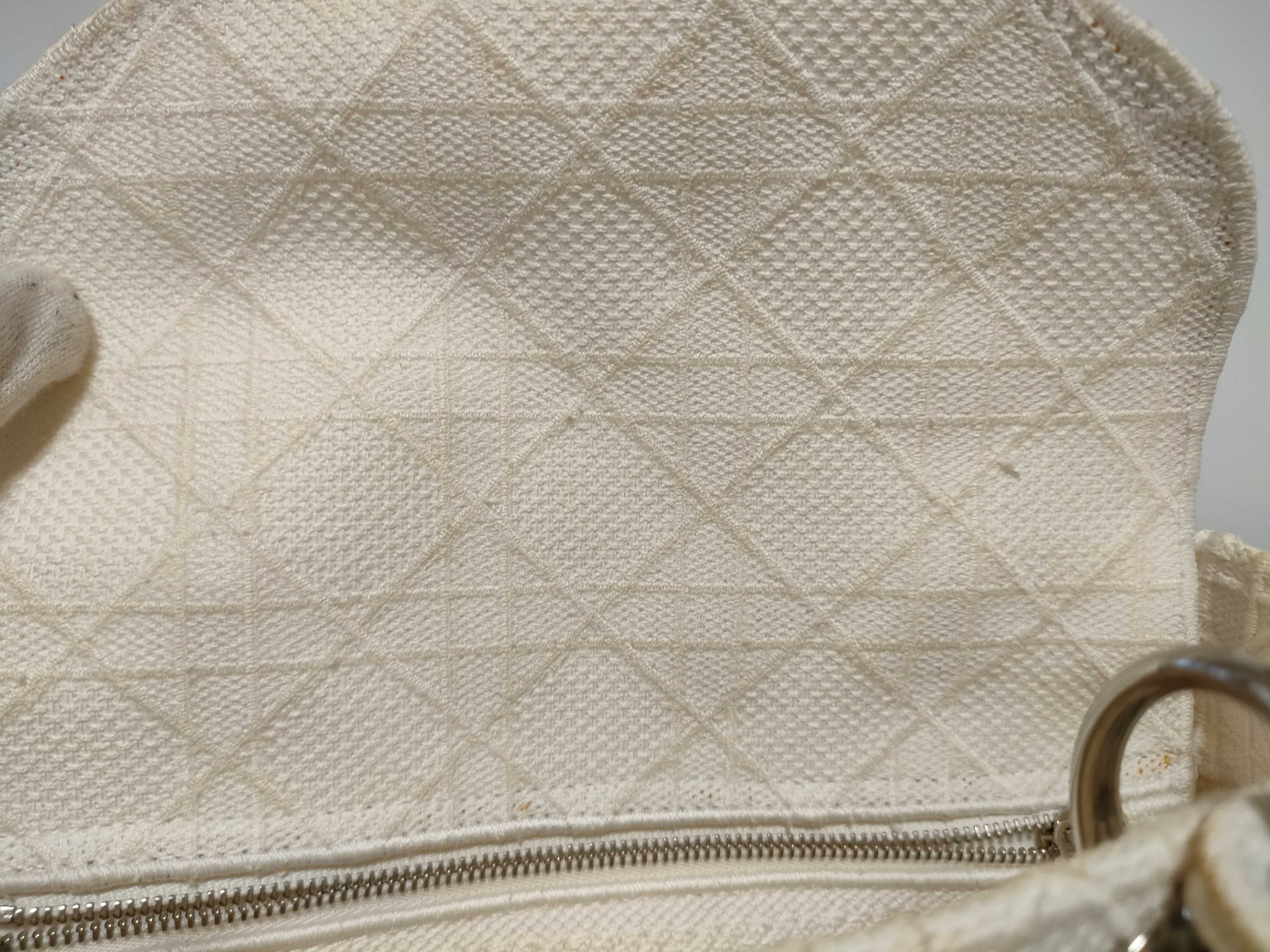 Lady Dior Lady D-Lite Canvas 2-Way Beige Handbag — view 13