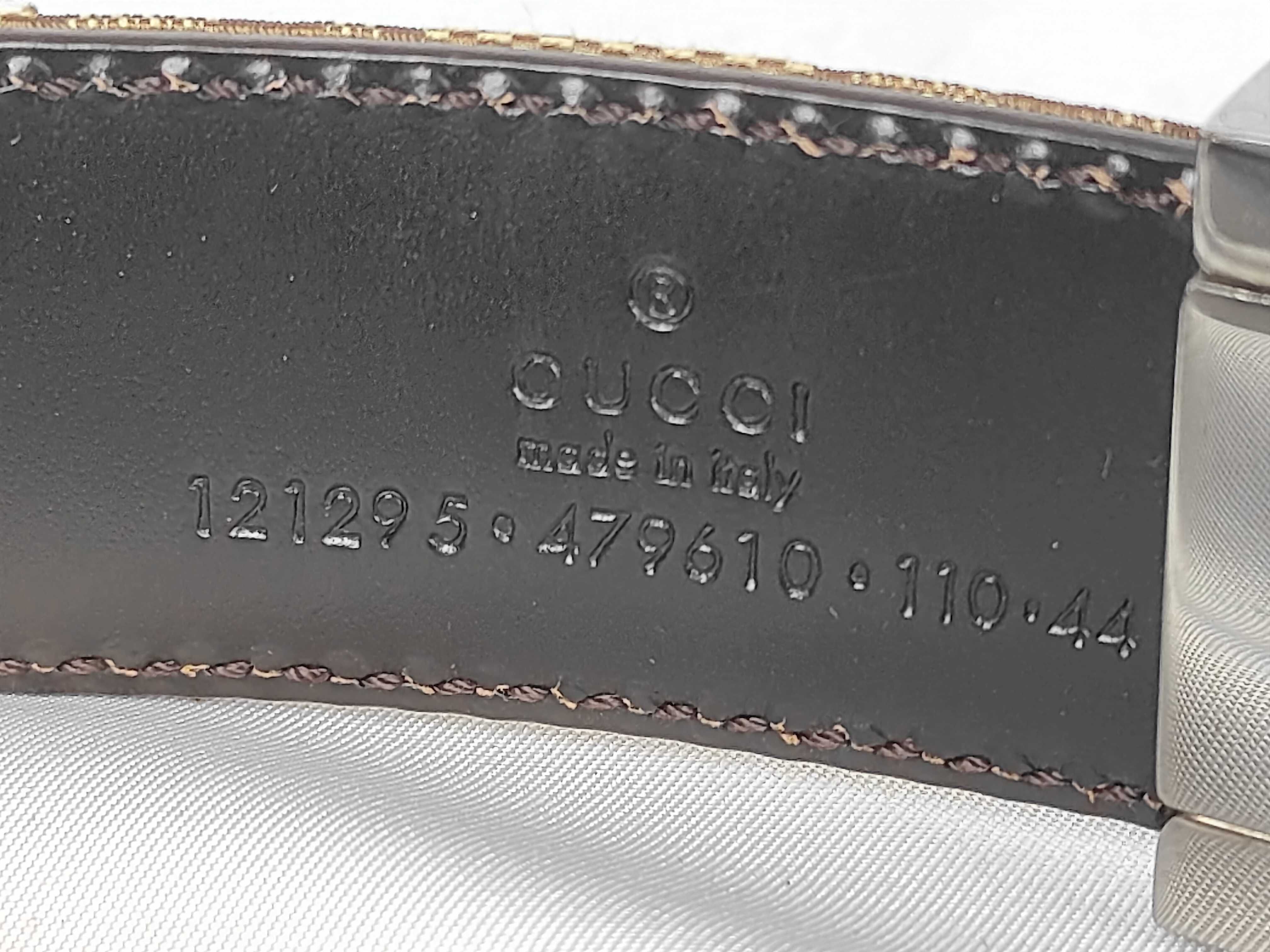 GG Canvas Belt 121295 — view 6