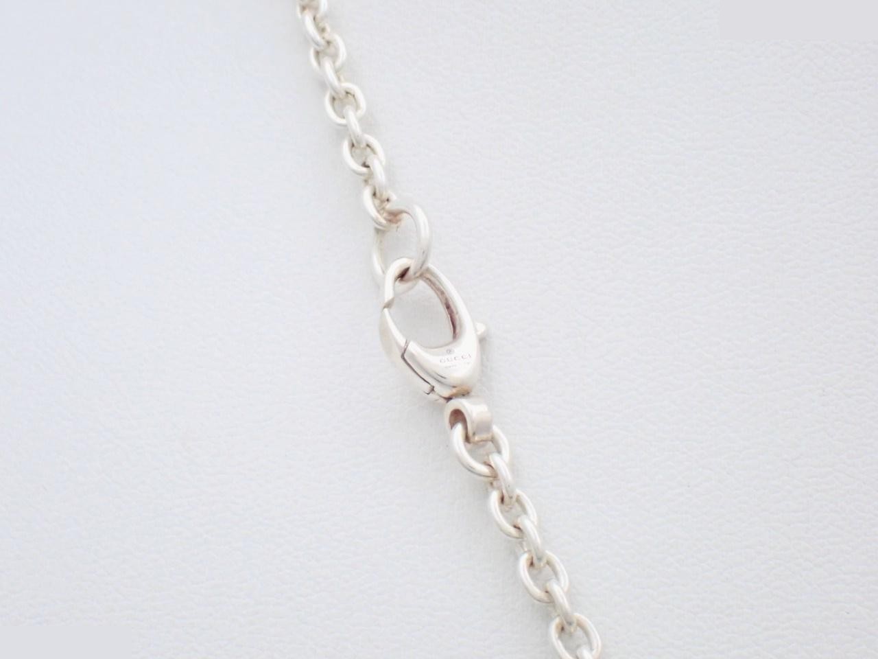 Interlocking Necklace, Silver, Ag925/24.7g — view 2