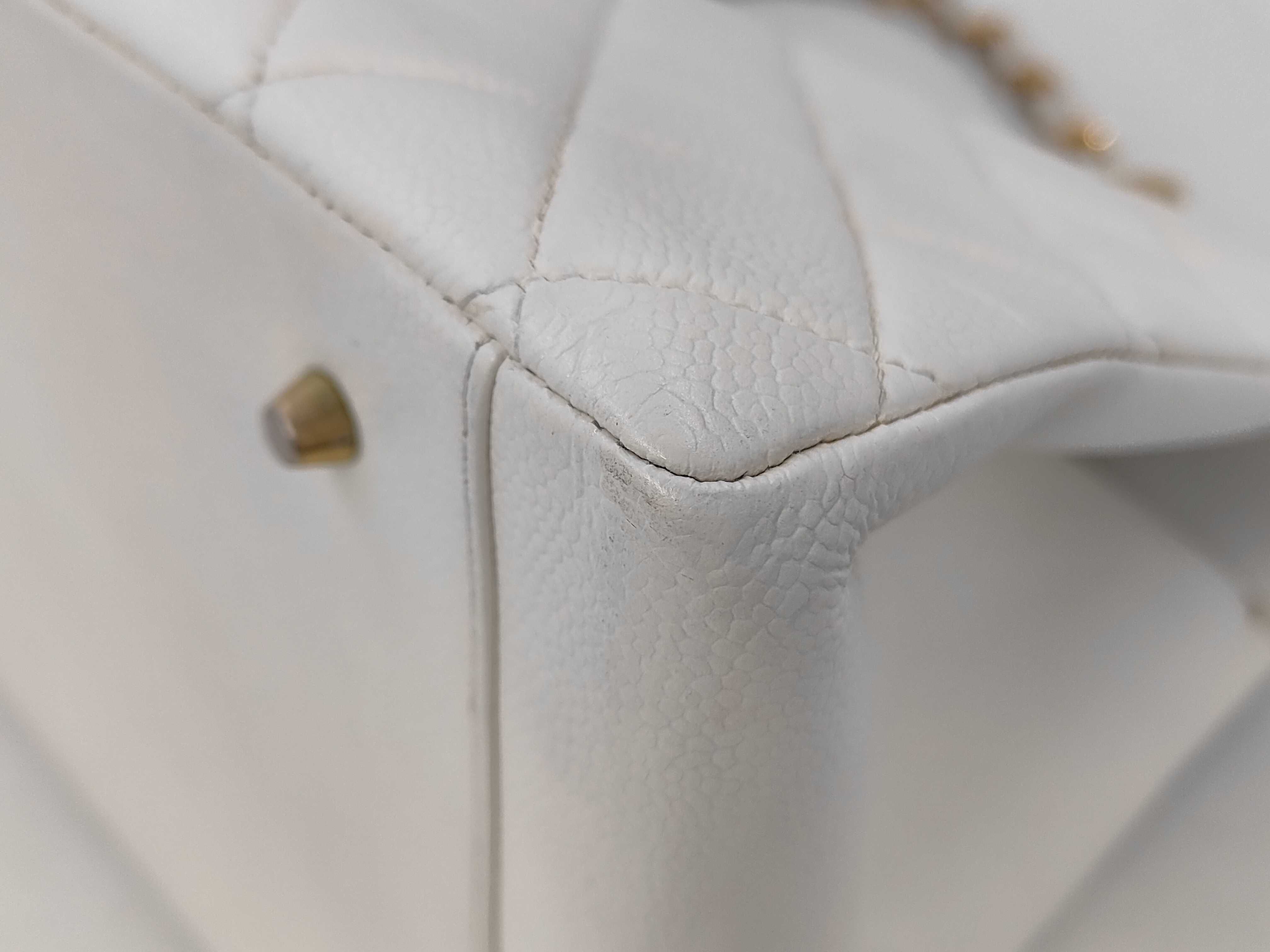 Grained Calfskin White GST 4872750 Bag — view 4