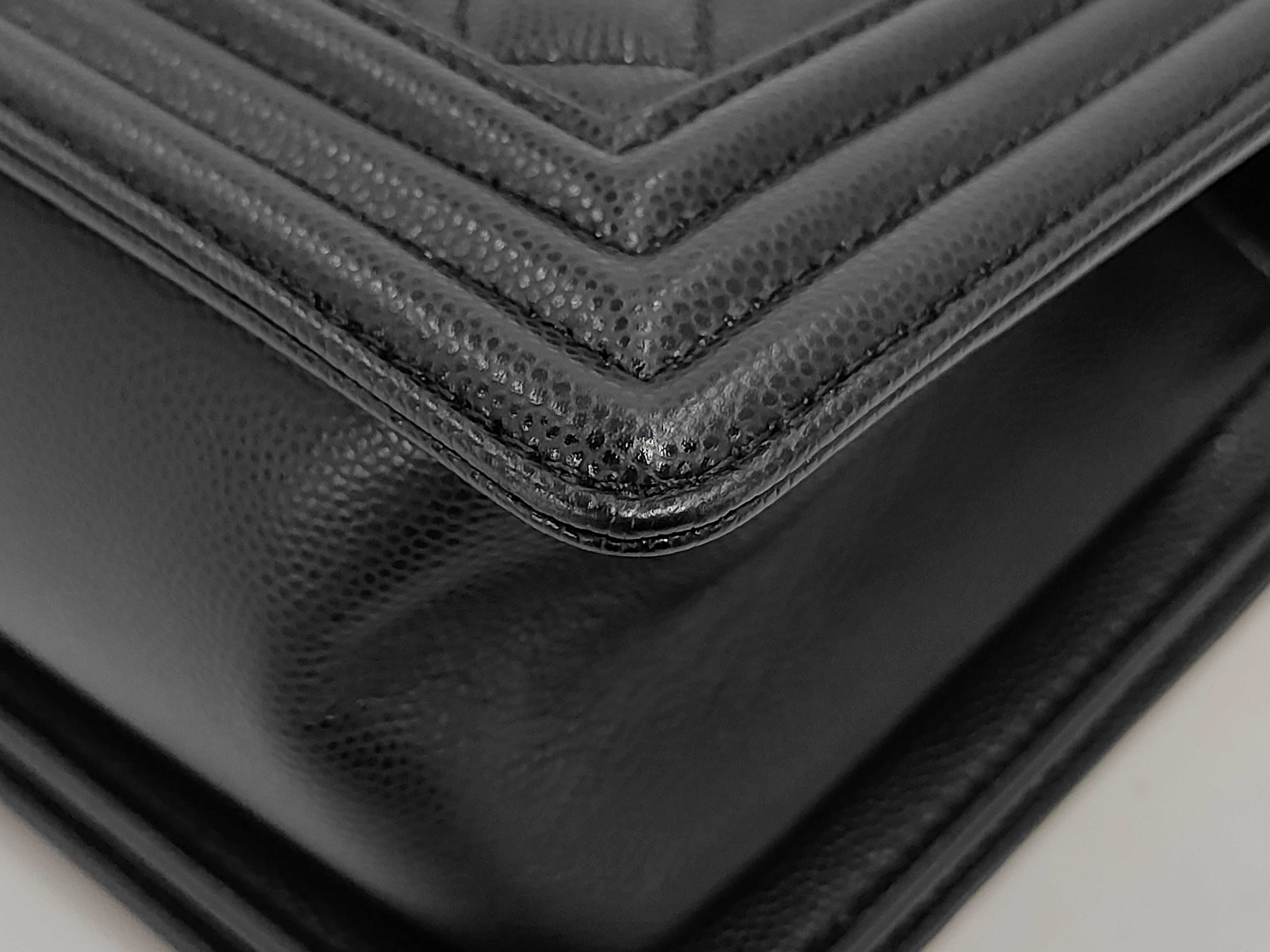 Caviar Boy Chanel Matelassé Shoulder Bag — view 3
