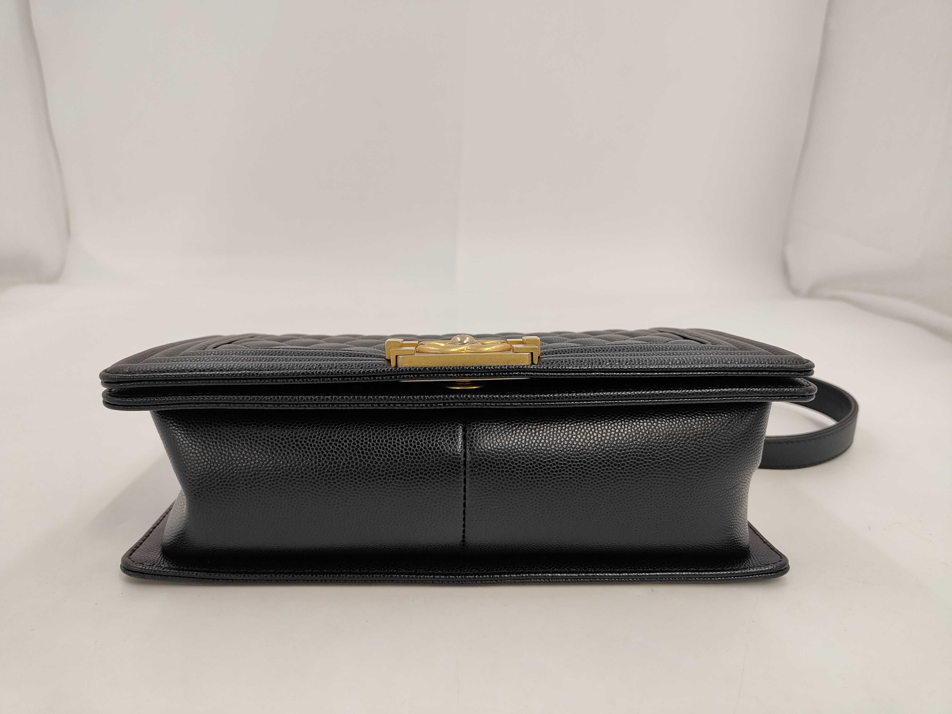 Caviar Boy Chanel Matelassé Shoulder Bag — view 4