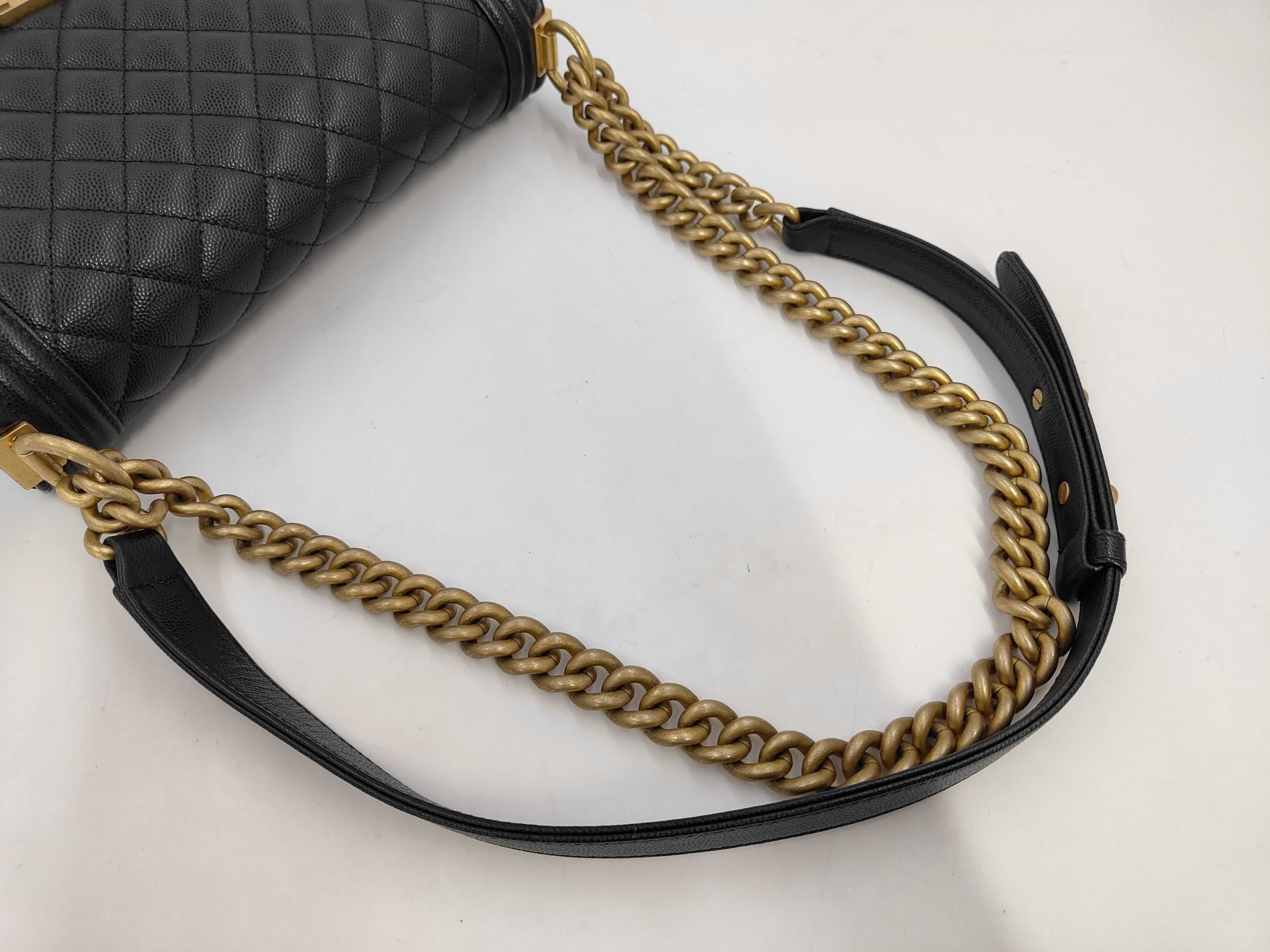 Caviar Boy Chanel Matelassé Shoulder Bag — view 5