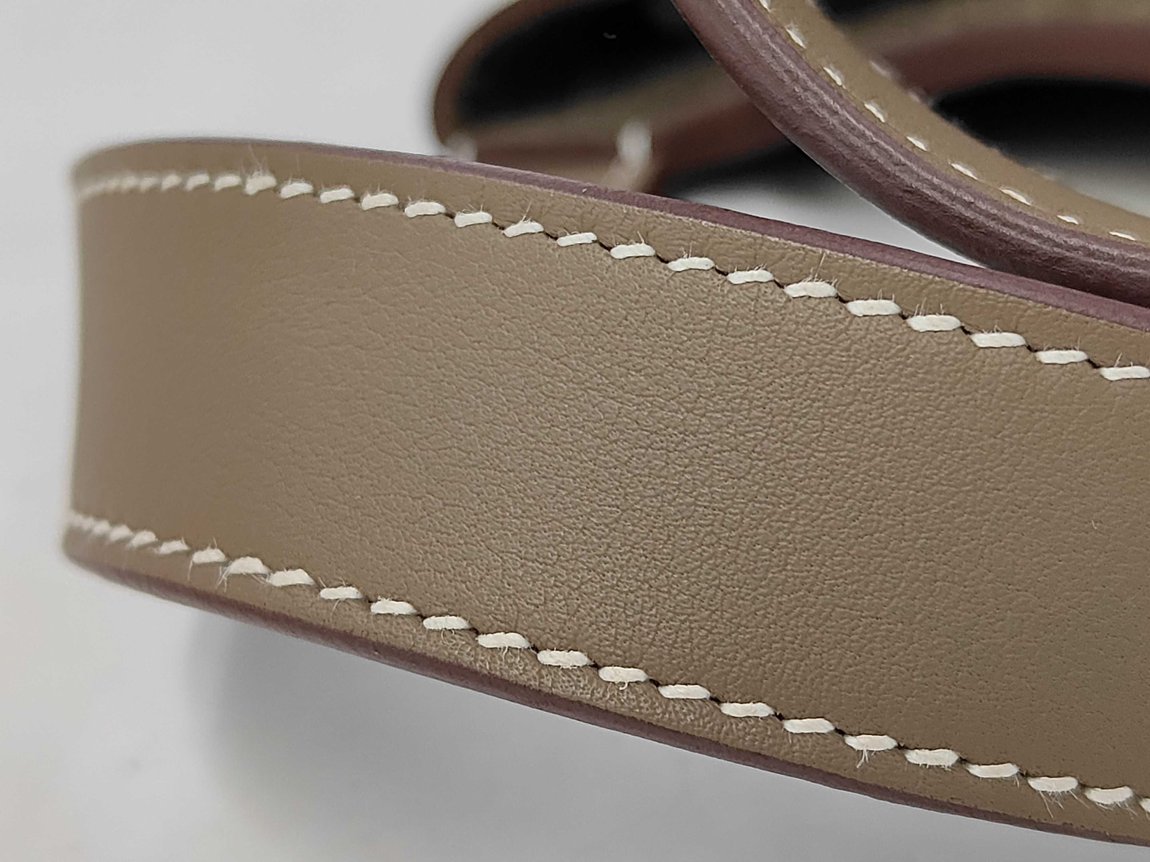 In the Loop 23 Etoupe Silver Hardware K Stamp Handbag — view 4