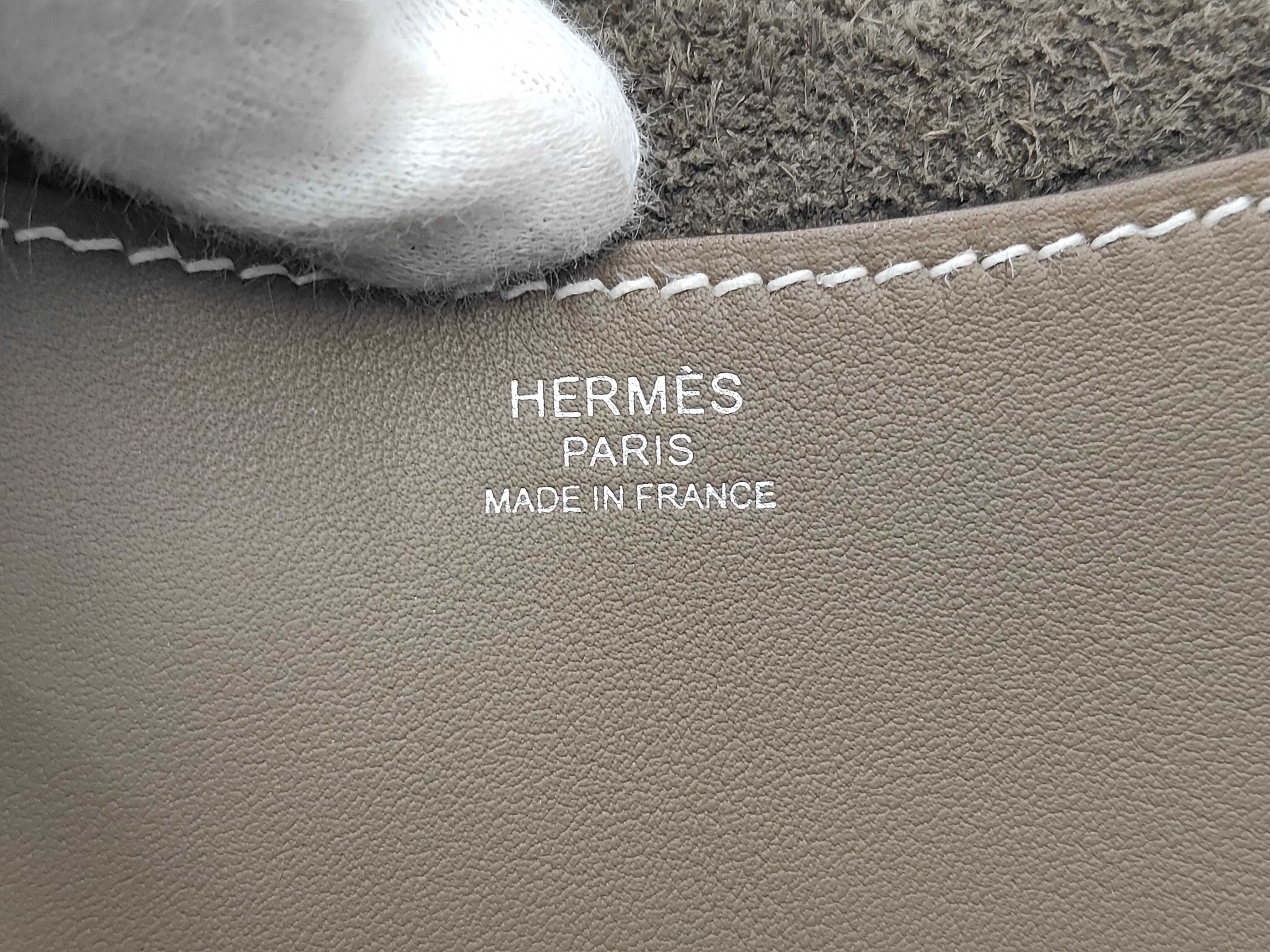 In the Loop 23 Etoupe Silver Hardware K Stamp Handbag — view 9