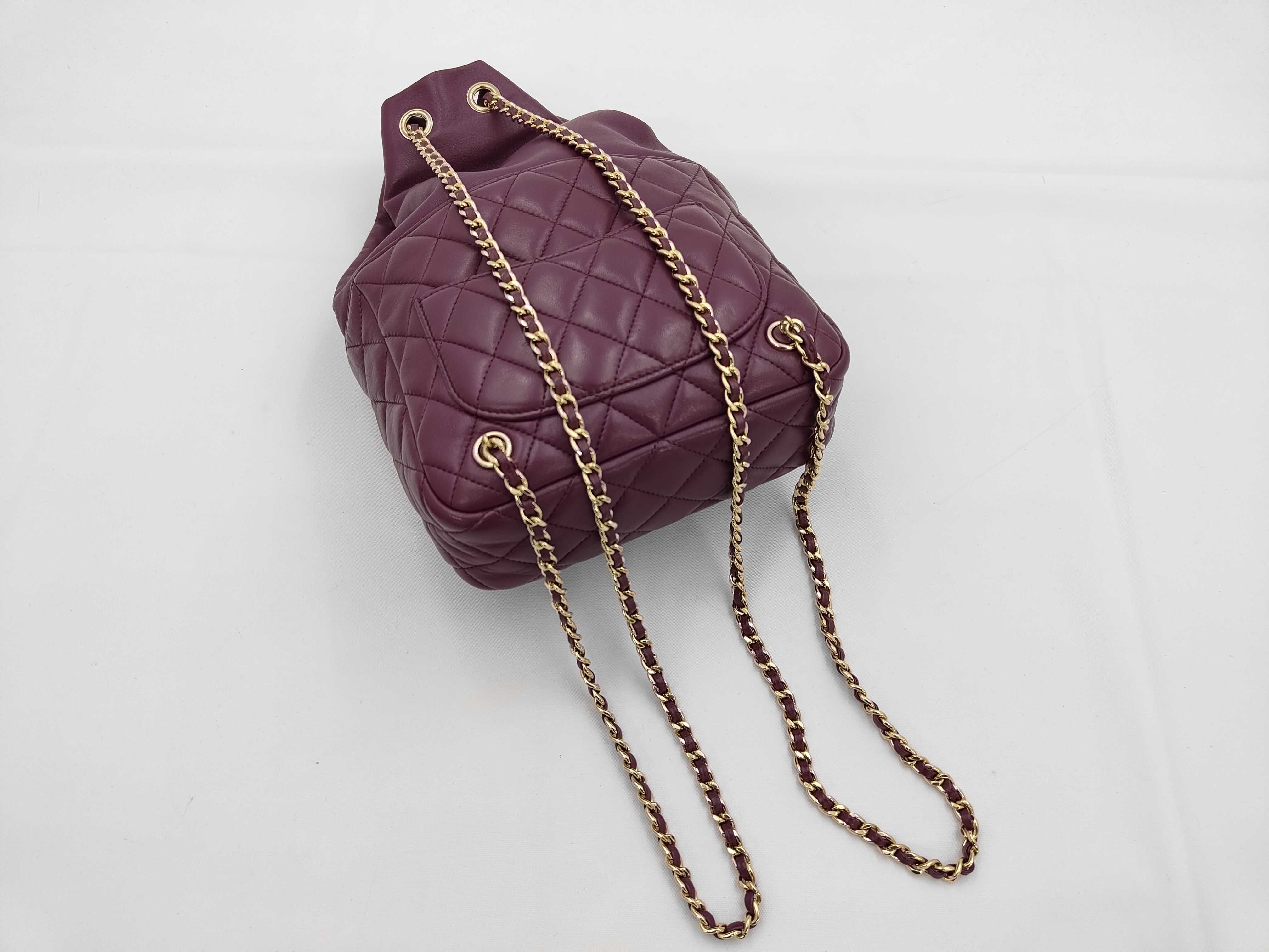 Chanel Matelassé Turnlock Chain Backpack — view 3