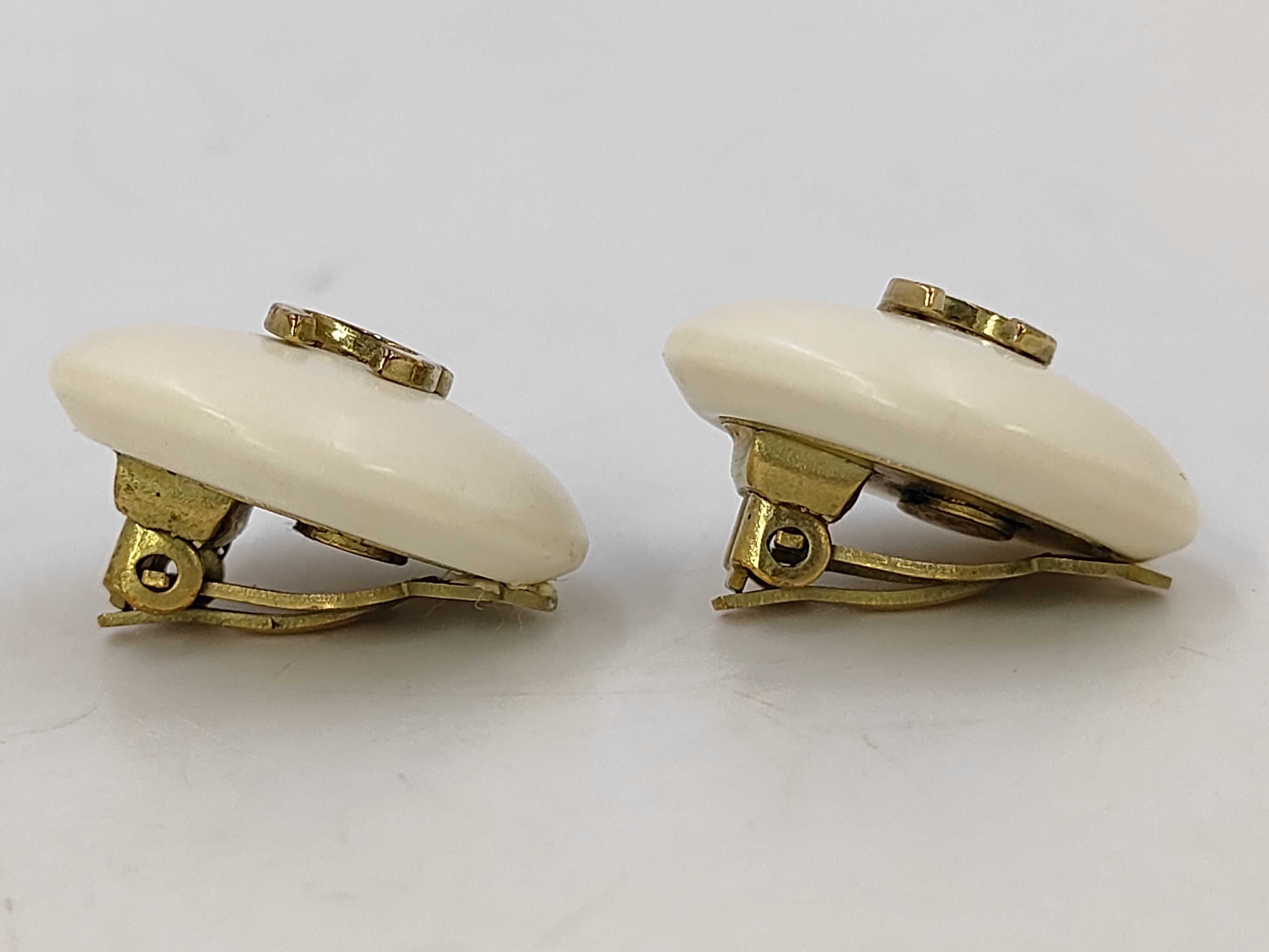 Coco Mark Button Earrings 95C Earrings — view 3