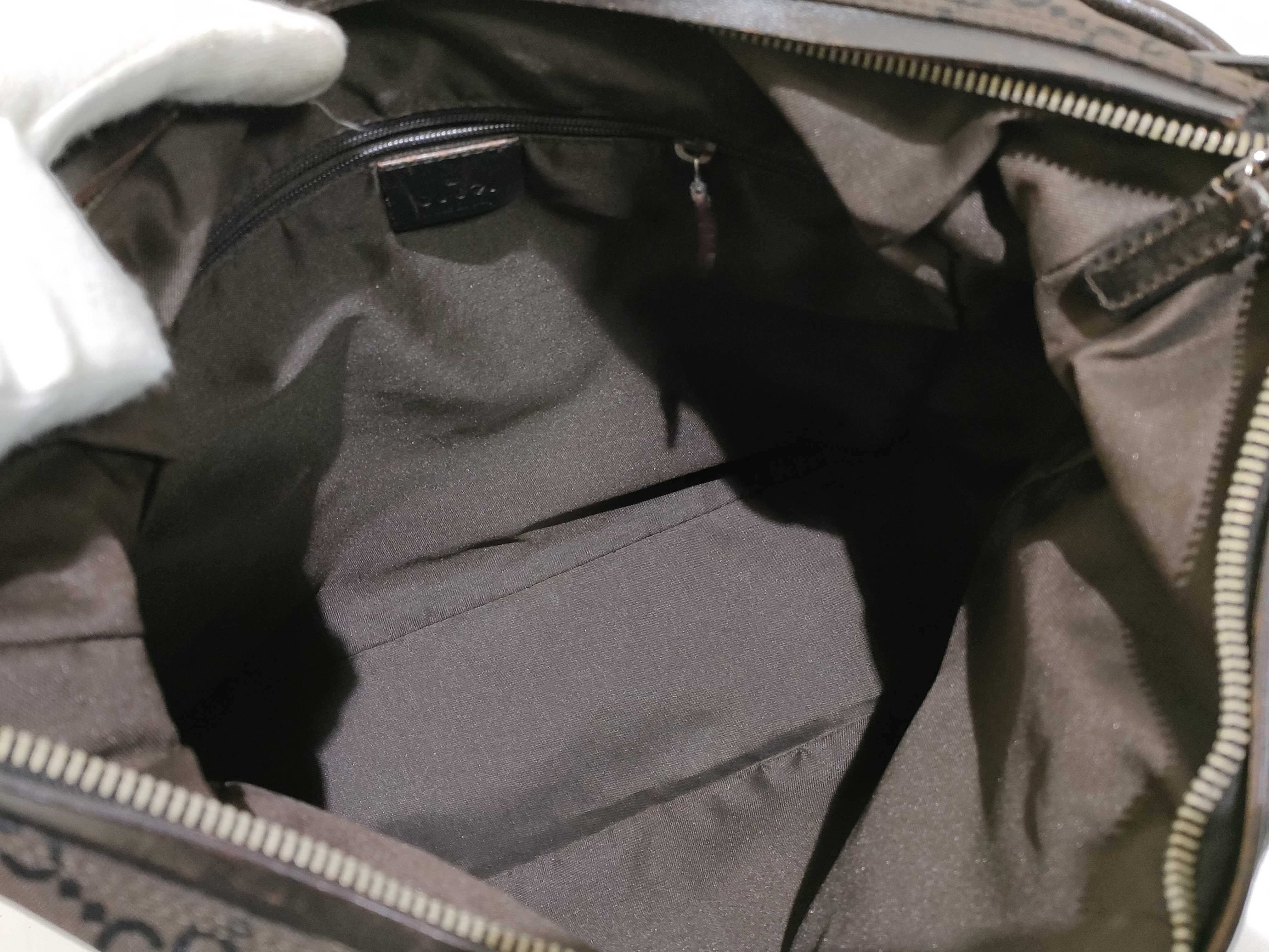 GG Canvas Shoulder Bag Handbag (001 3770) — view 9