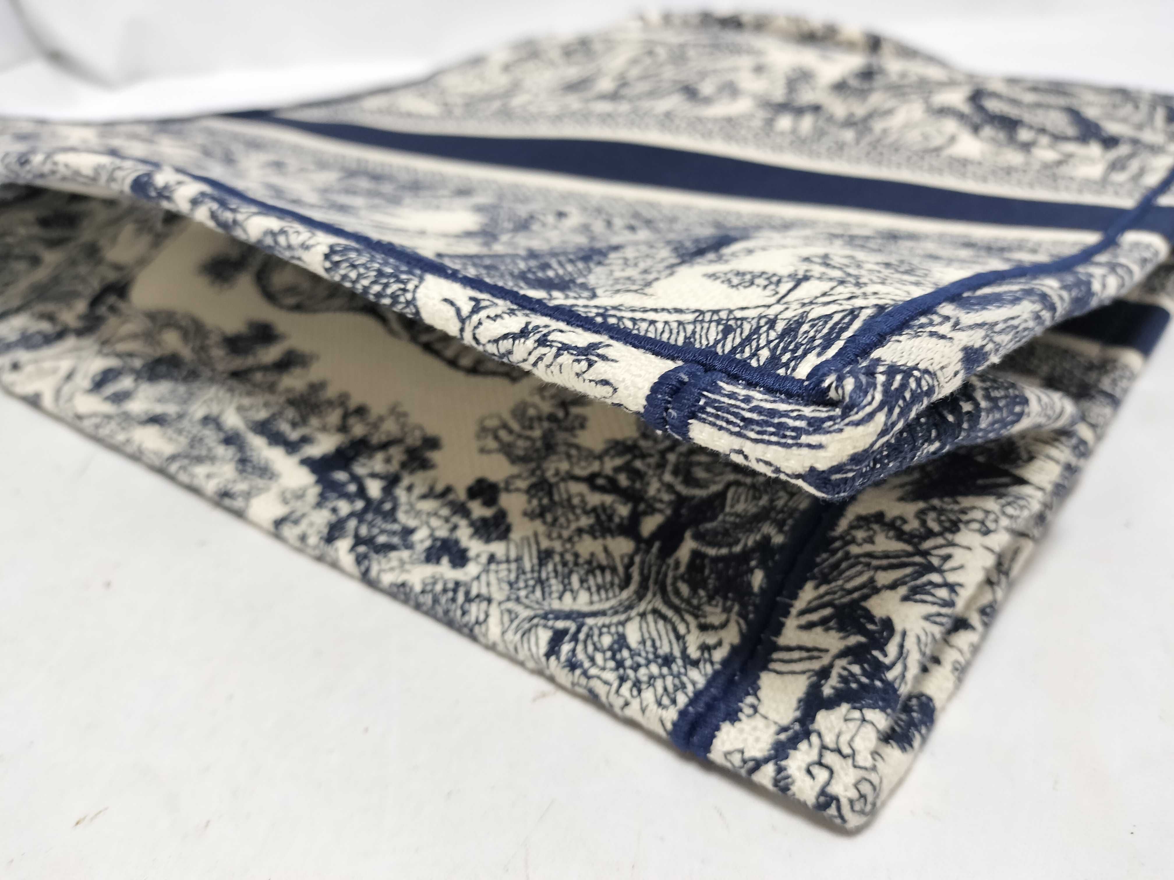 C. Book Tote Large Navy Tote Bag — view 7