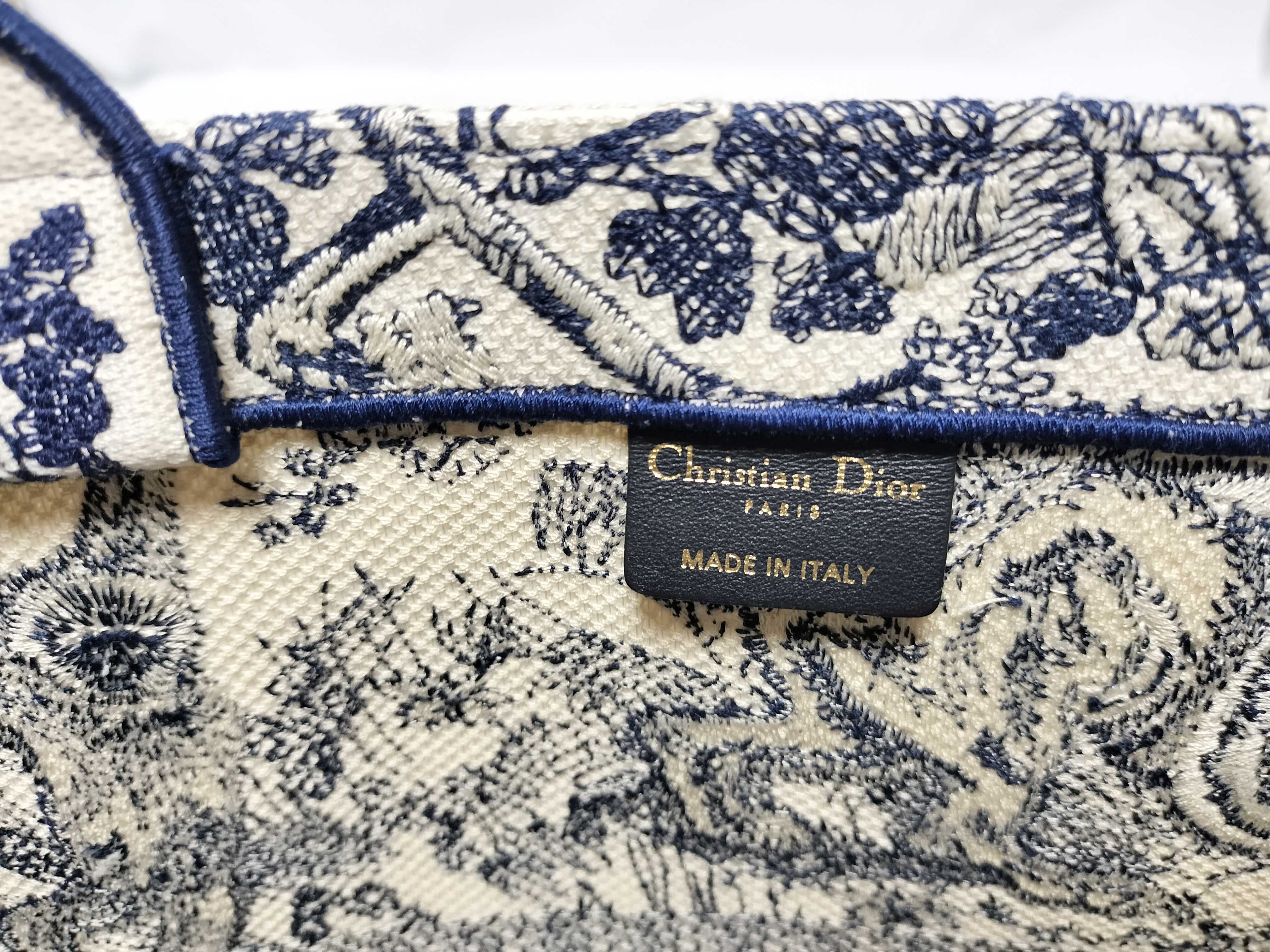 C. Book Tote Large Navy Tote Bag — view 8