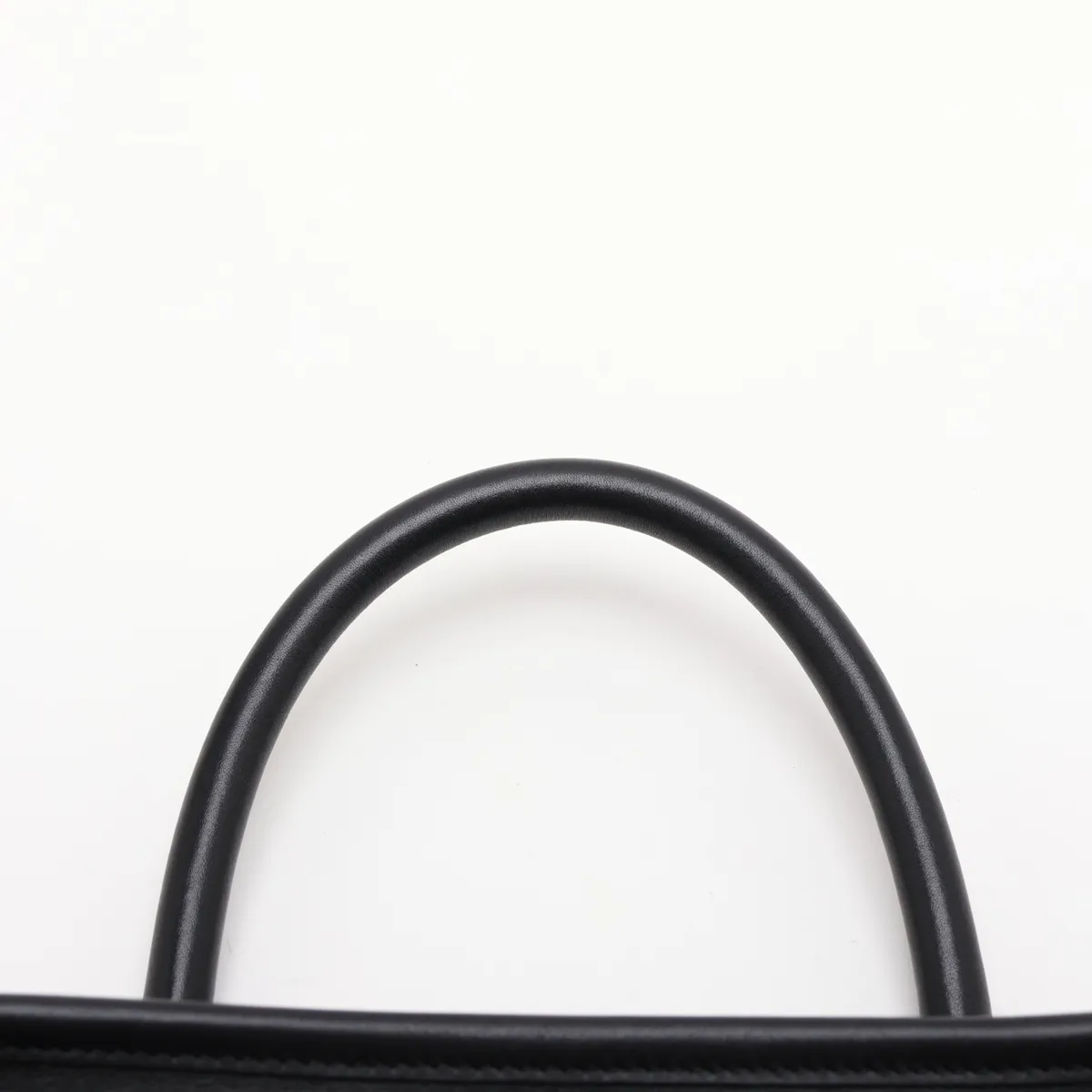 Amazona 180 Small Leather 2-Way Handbag, Black — view 6