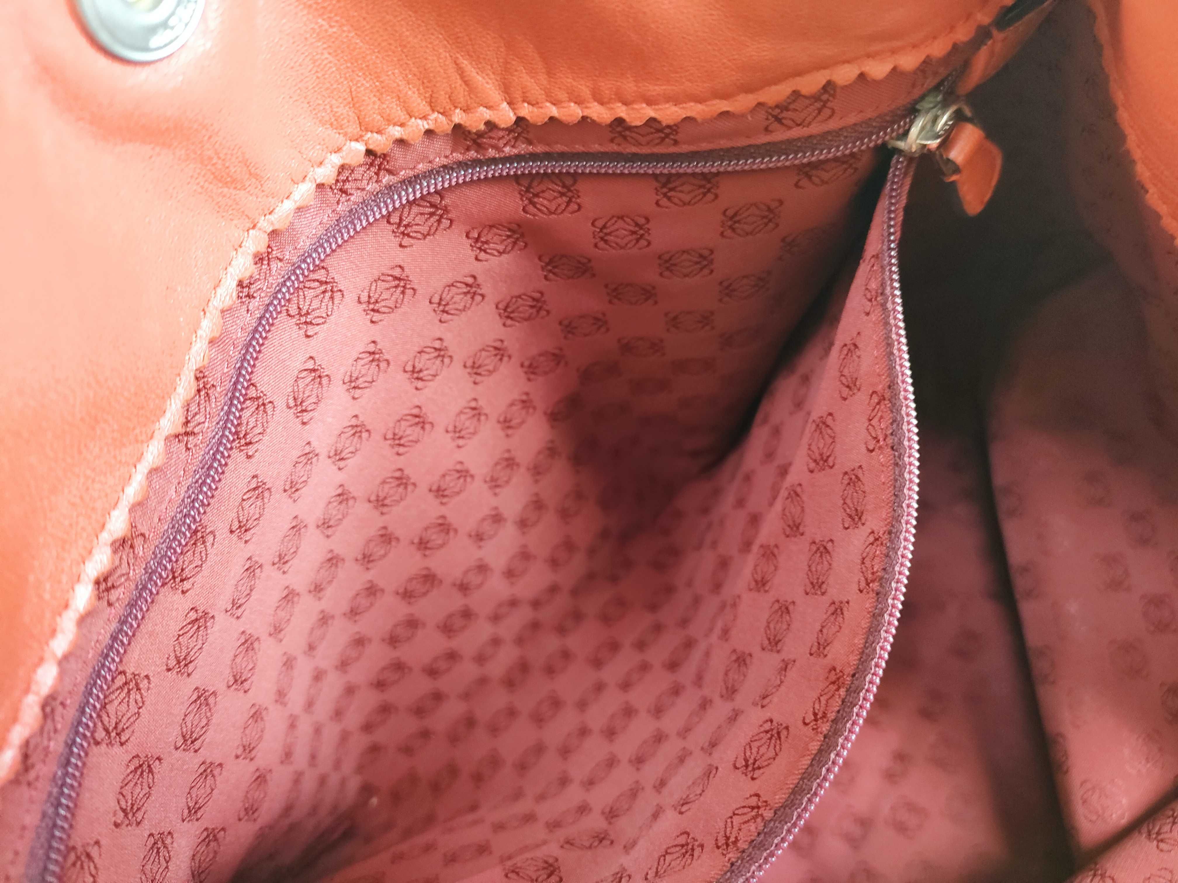 handbag, nappa leather, anagram design, red tones. — view 13