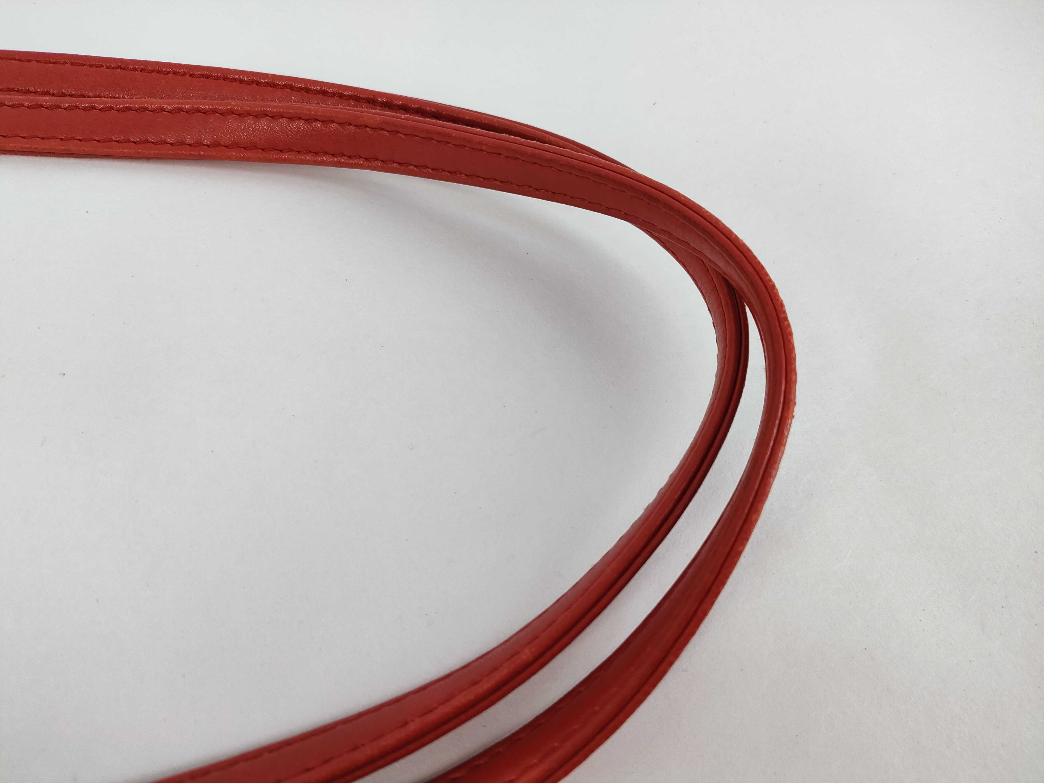 handbag, nappa leather, anagram design, red tones. — view 4