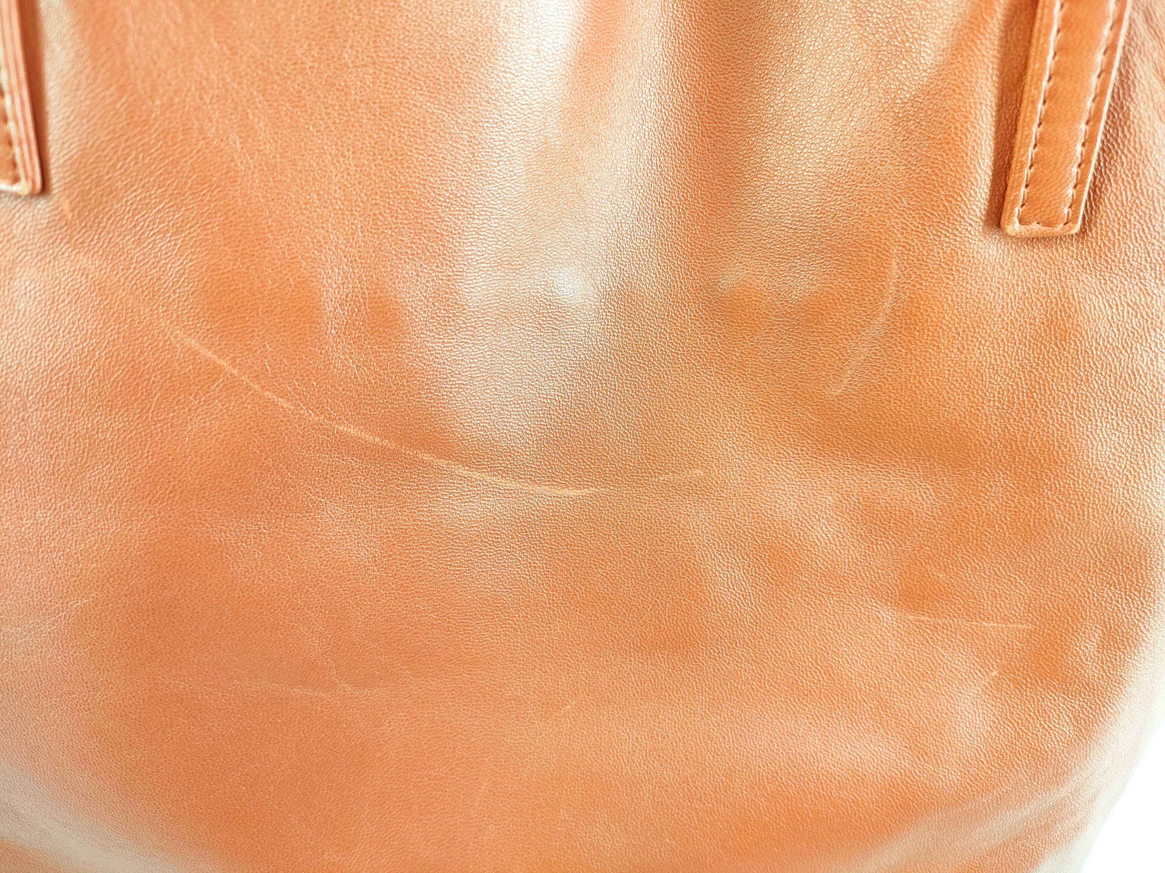 handbag, nappa leather, anagram design, red tones. — view 10