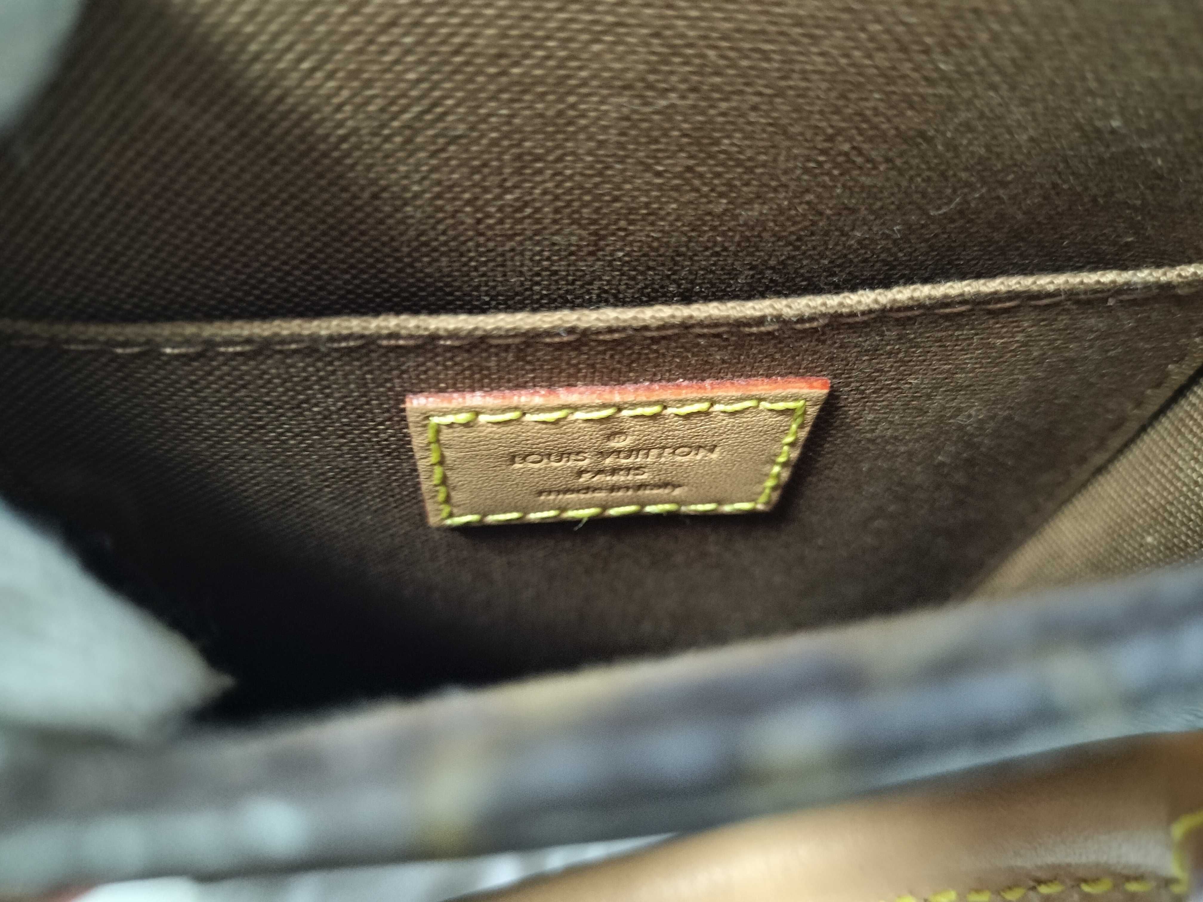 Monogram Petite Sac Plat RFID Handbag — view 12