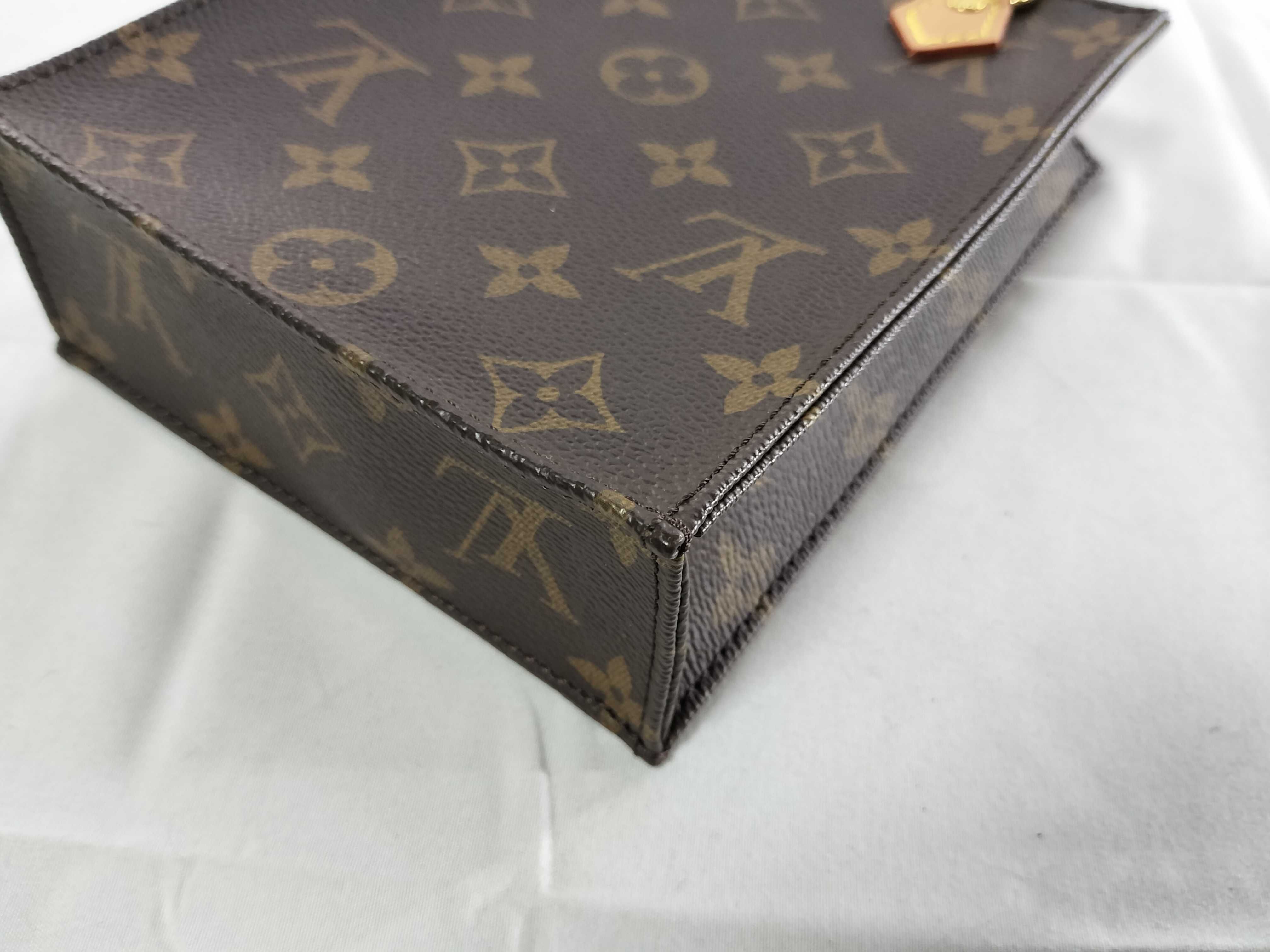 Monogram Petite Sac Plat RFID Handbag — view 6