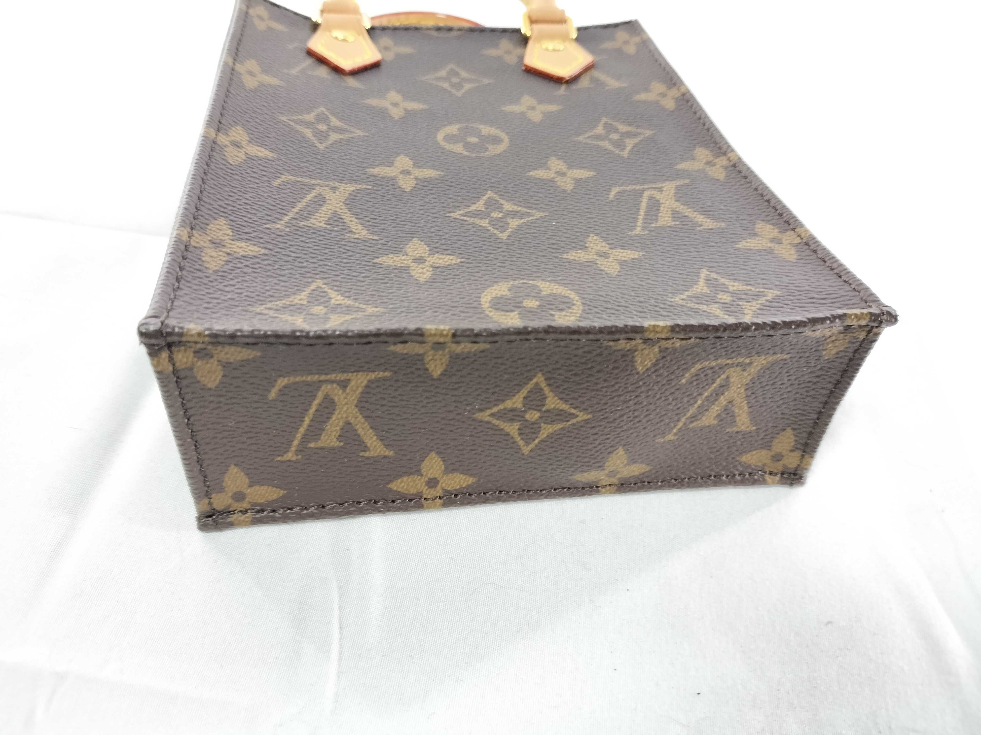 Monogram Petite Sac Plat RFID Handbag — view 7
