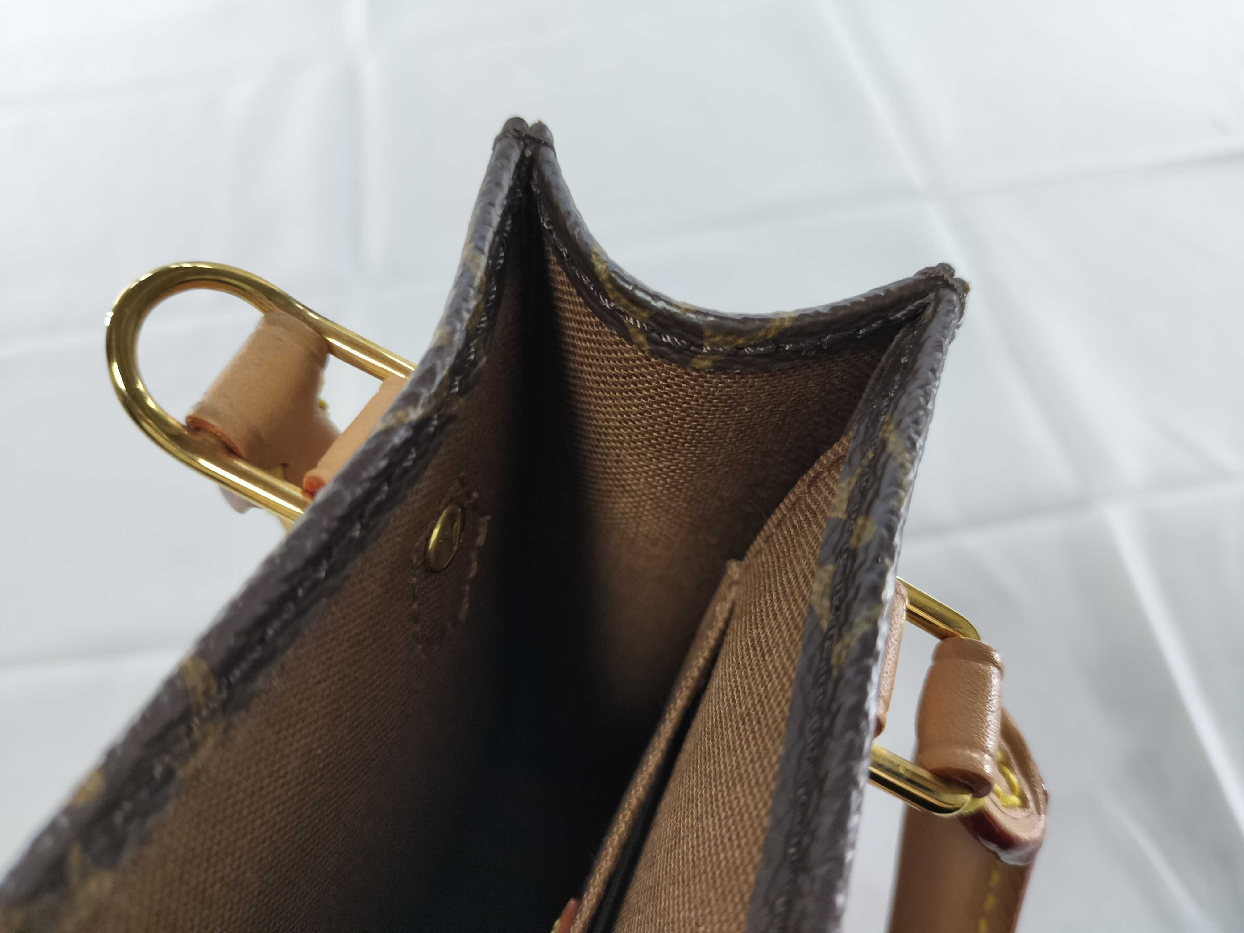 Monogram Petite Sac Plat RFID Handbag — view 9