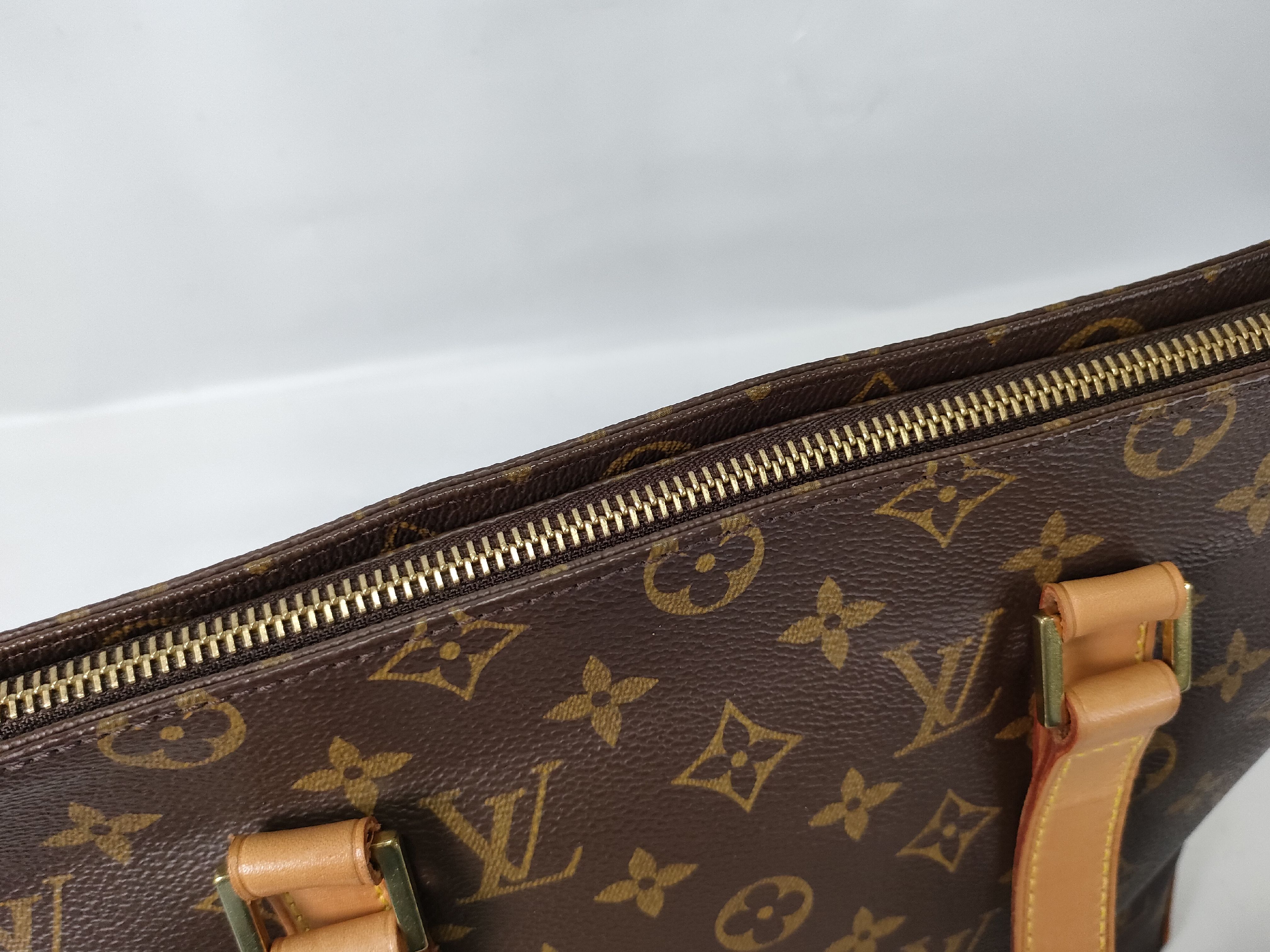 Monogram Vuitton Cabas Piano Tote Bag — view 9