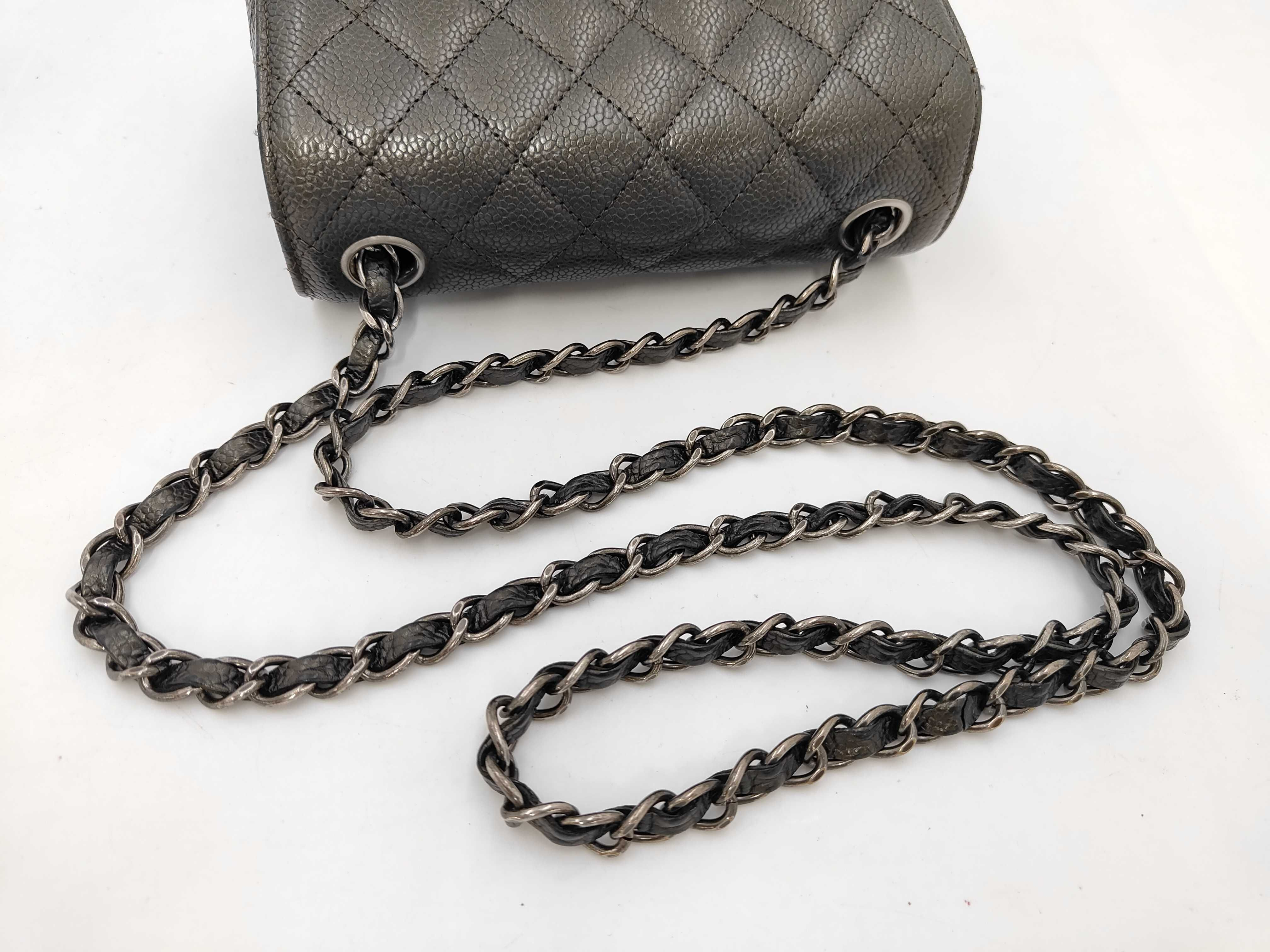 Mini Matelasse 17 Caviar Skin Shoulder Bag — view 4