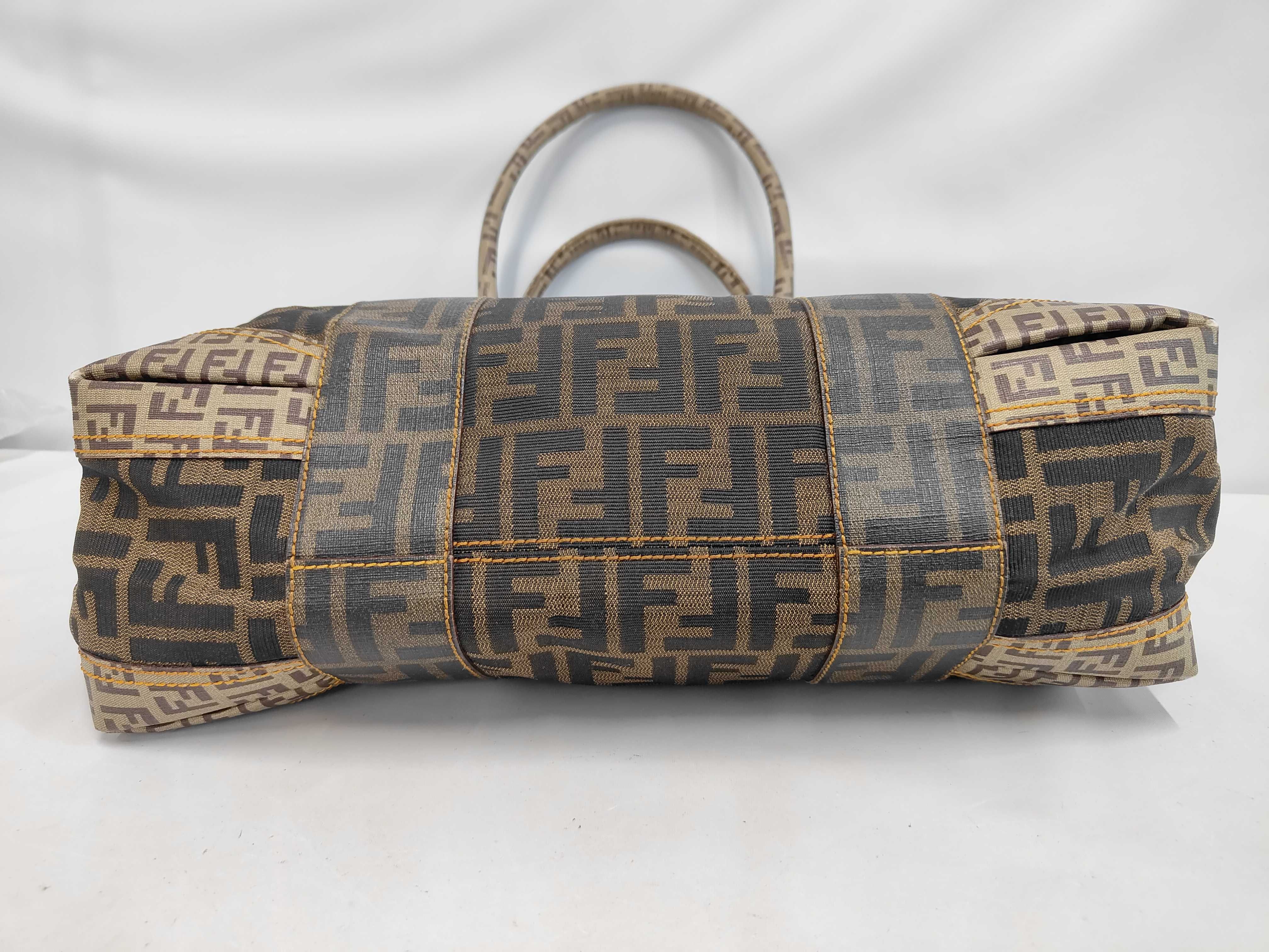 Zucca Zucchino Handbag Boston Bag Combination Tote Bag — view 3