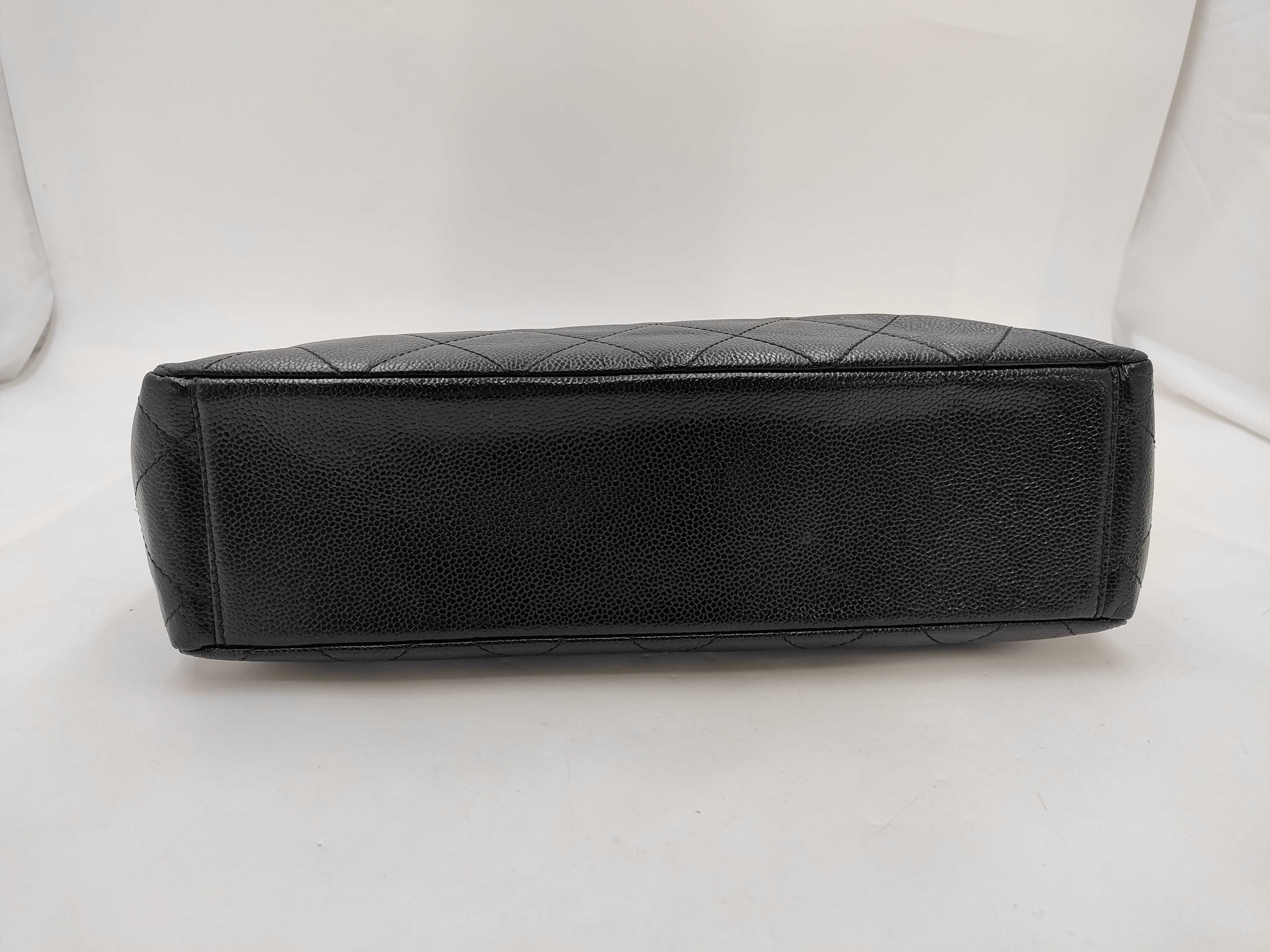 BAG CAVIAR SKIN COCOMARK TURNLOCK CHAIN ​​TOTE NO.6 W — view 6
