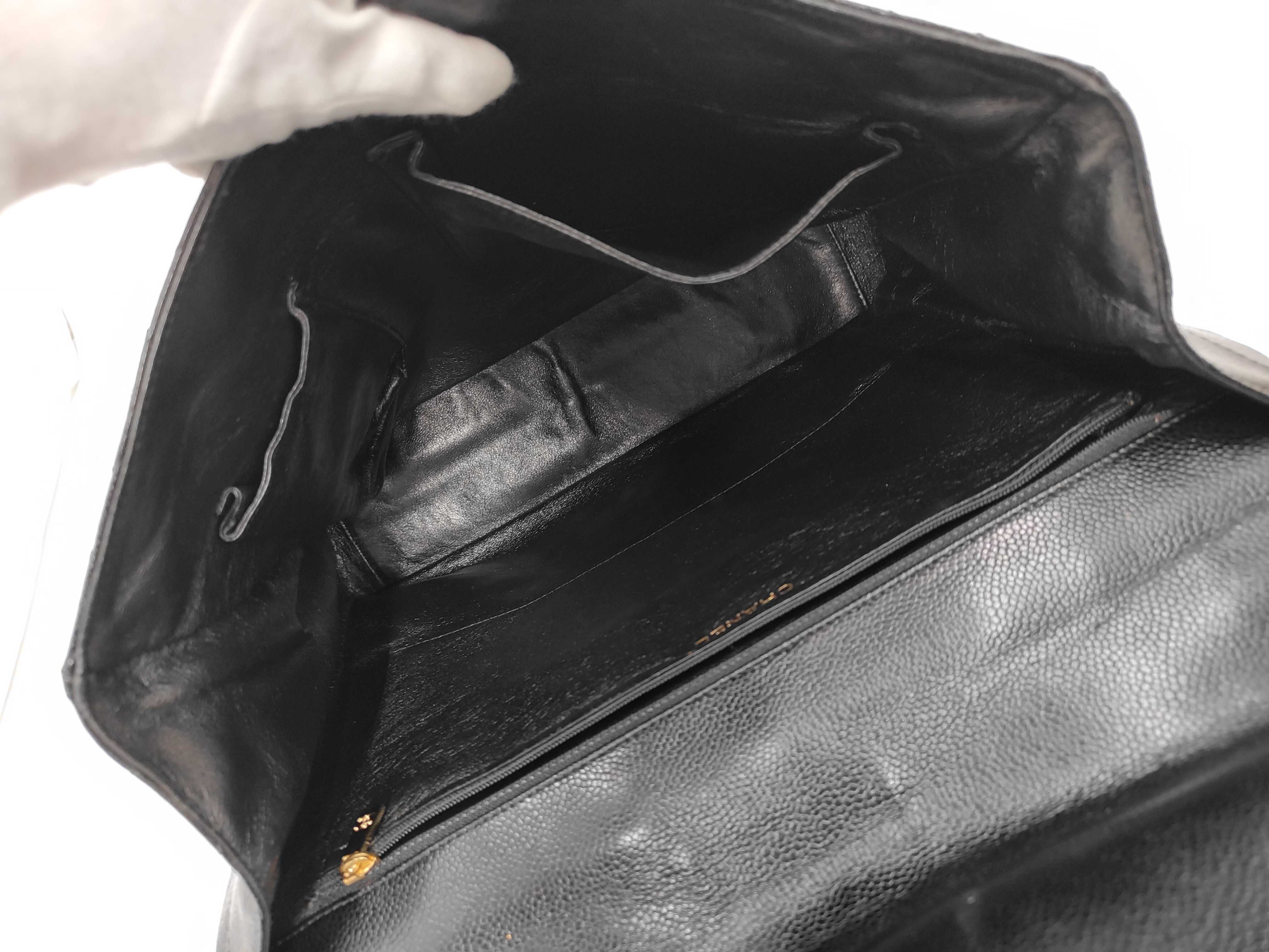 BAG CAVIAR SKIN COCOMARK TURNLOCK CHAIN ​​TOTE NO.6 W — view 9