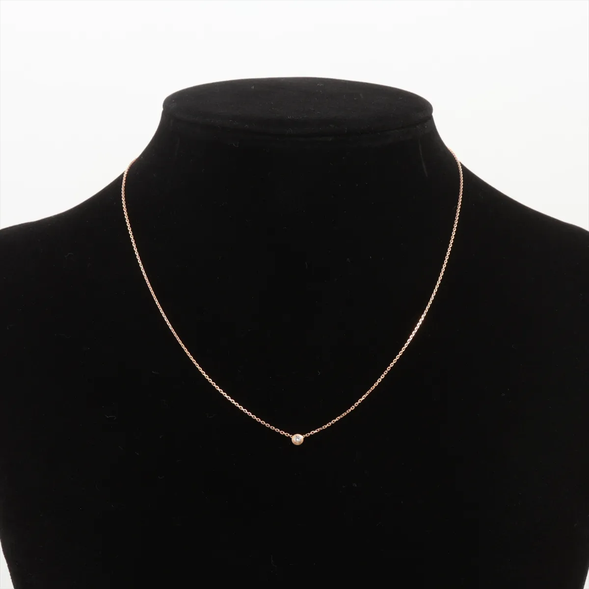Damour XS Diamond Necklace, 750 (PG), 2.3g, OCR189 — view 5