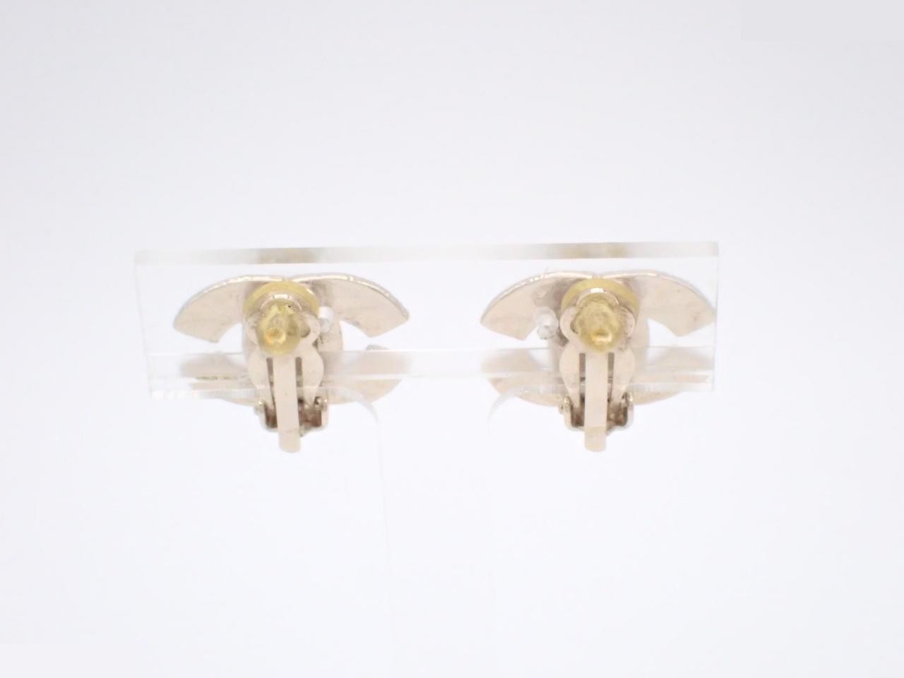 Coco Rhinestone Pink 08C Earrings (with box) — view 2
