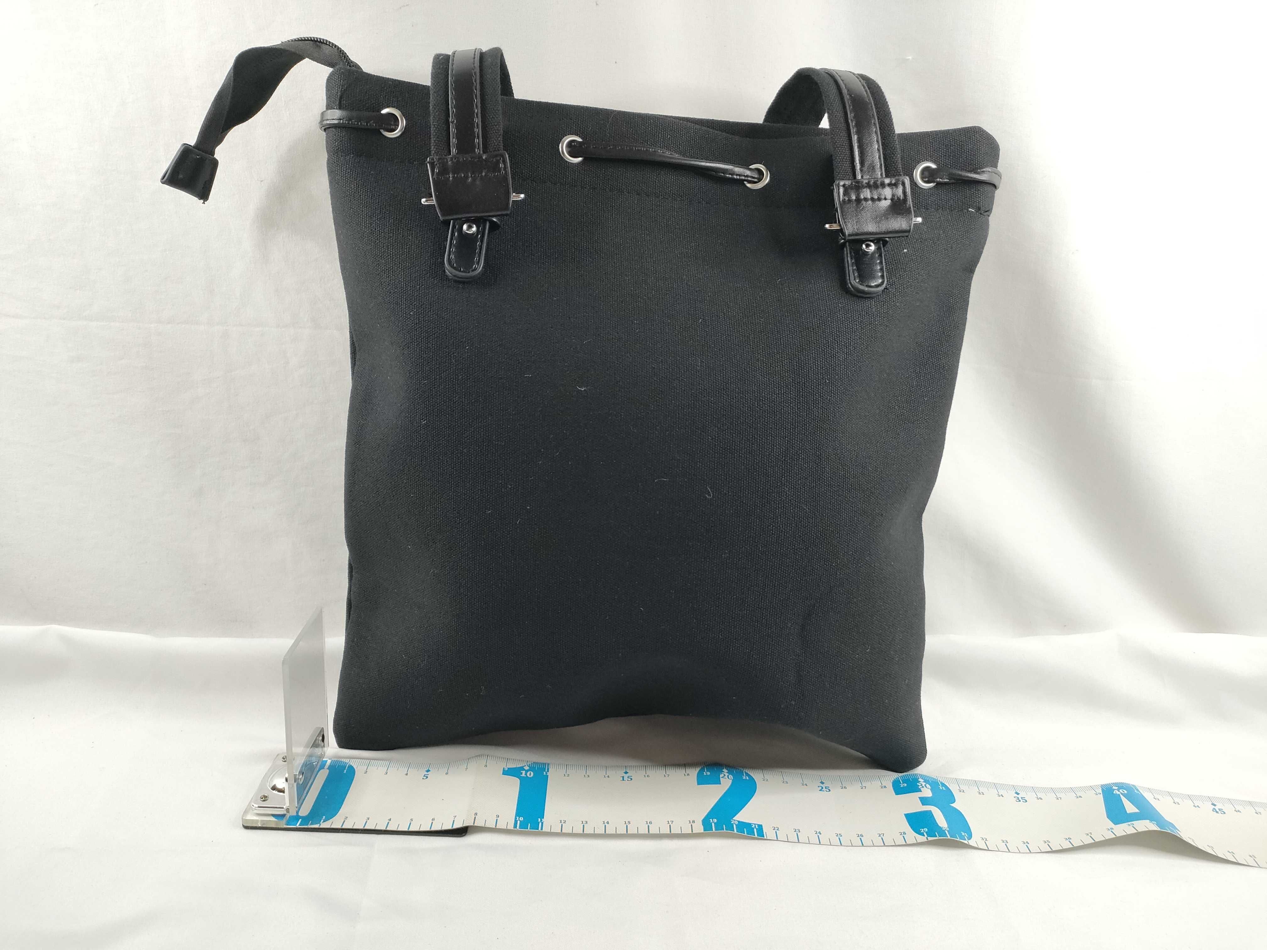 Tote Bag, Drawstring Tote Bag, Novelty Item, Black Tote Bag — view 2